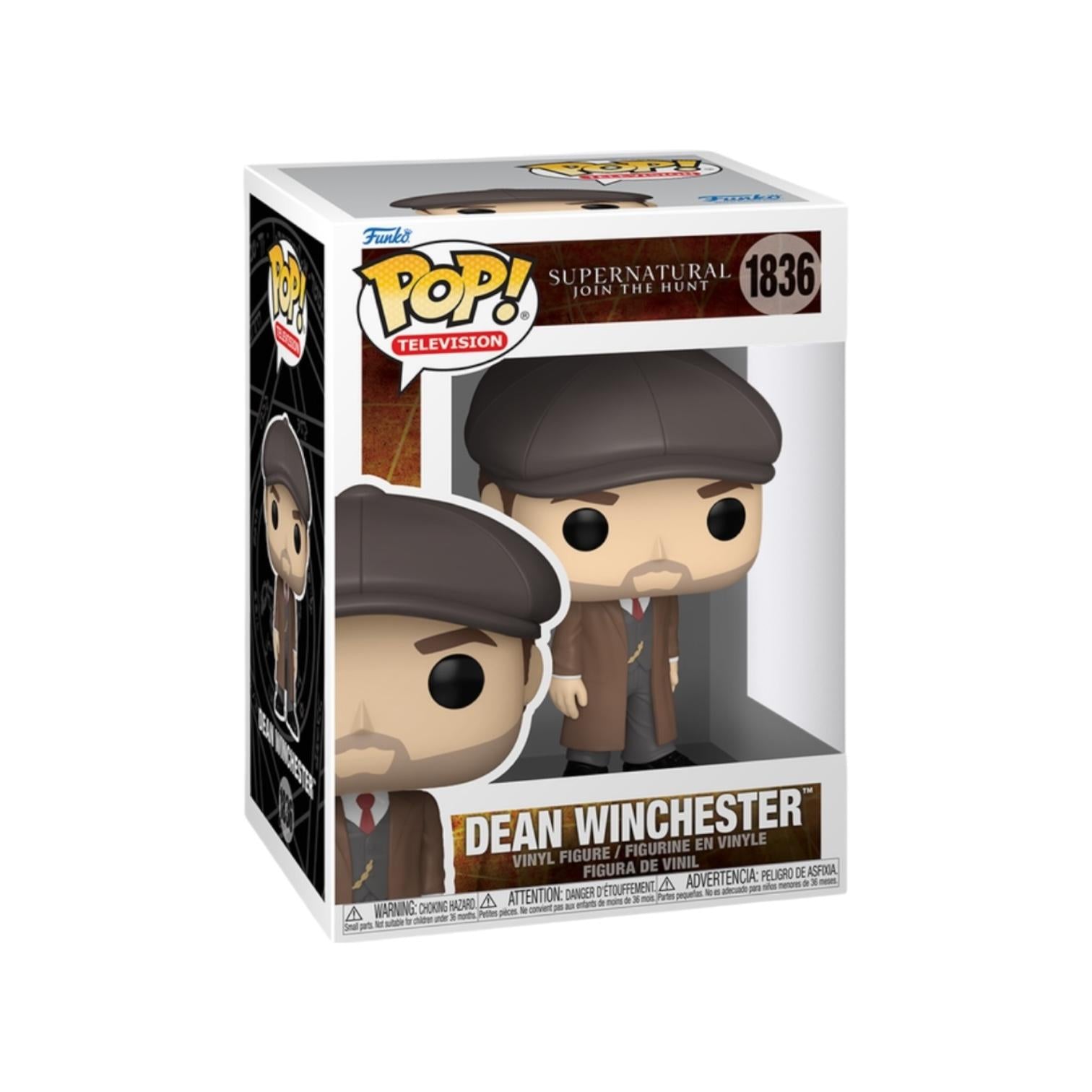 Funko Pop! vinyl figure packaging of Dean Winchester from Supernatural