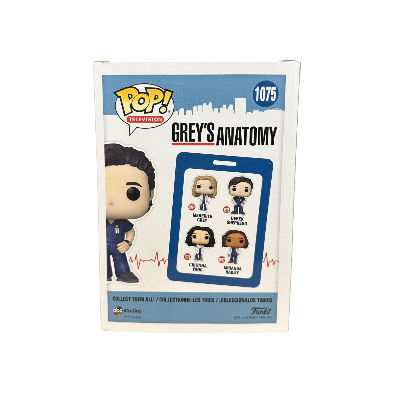 Derek Shepherd #1075 Funko Pop! - Grey's Anatomy Back