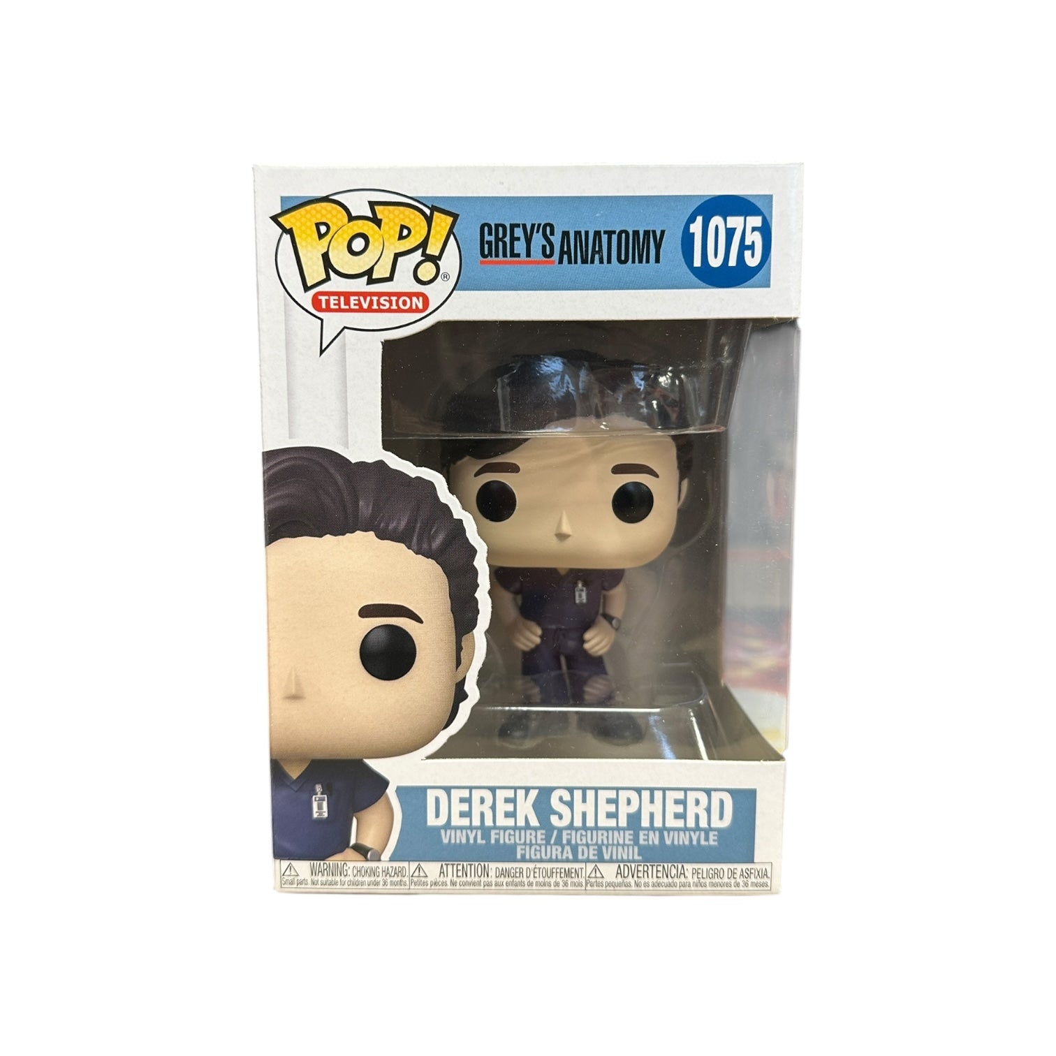 Derek Shepherd #1075 Funko Pop! - Grey's Anatomy Front