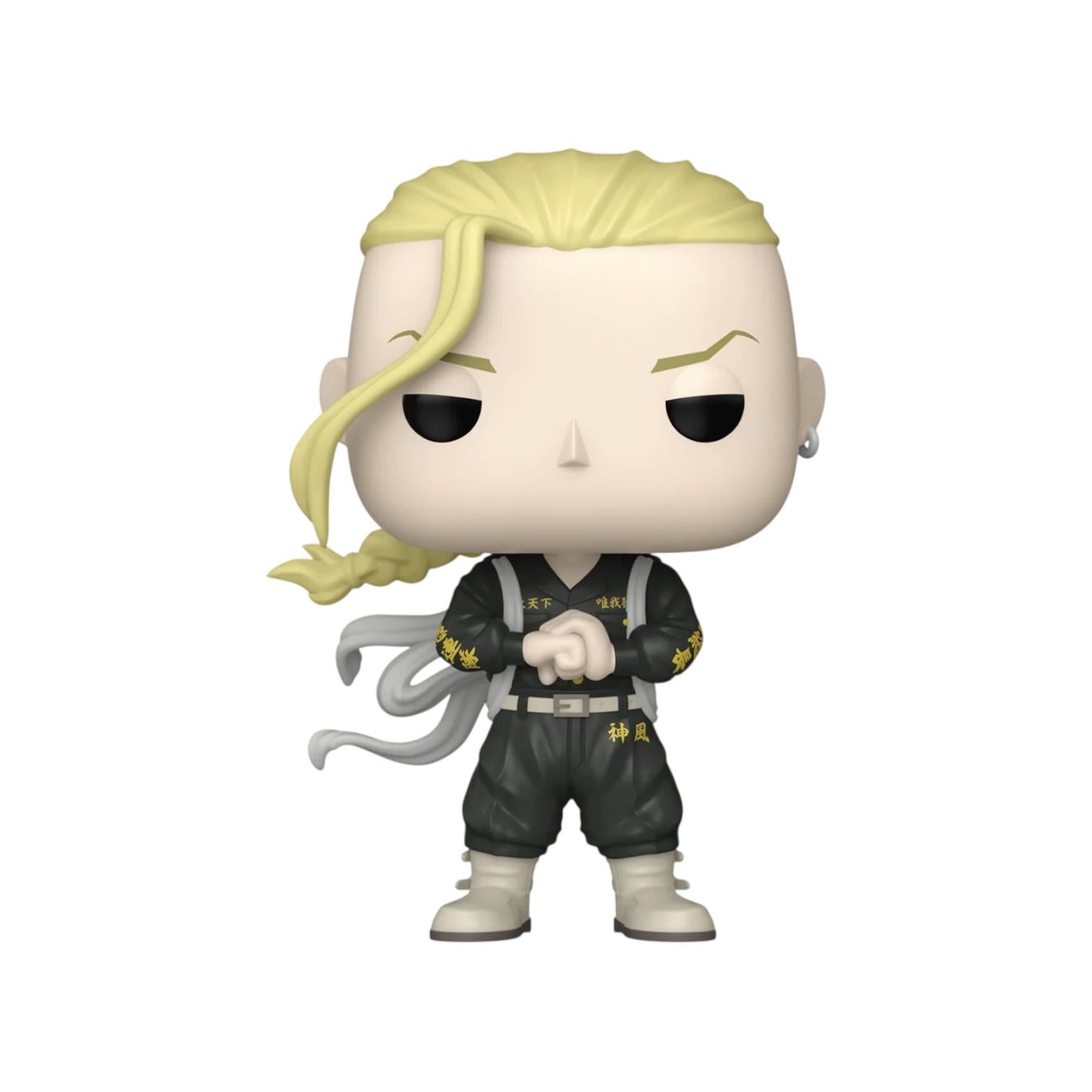 Funko Pop! vinyl figure with blonde hair and martial arts attire on a white background