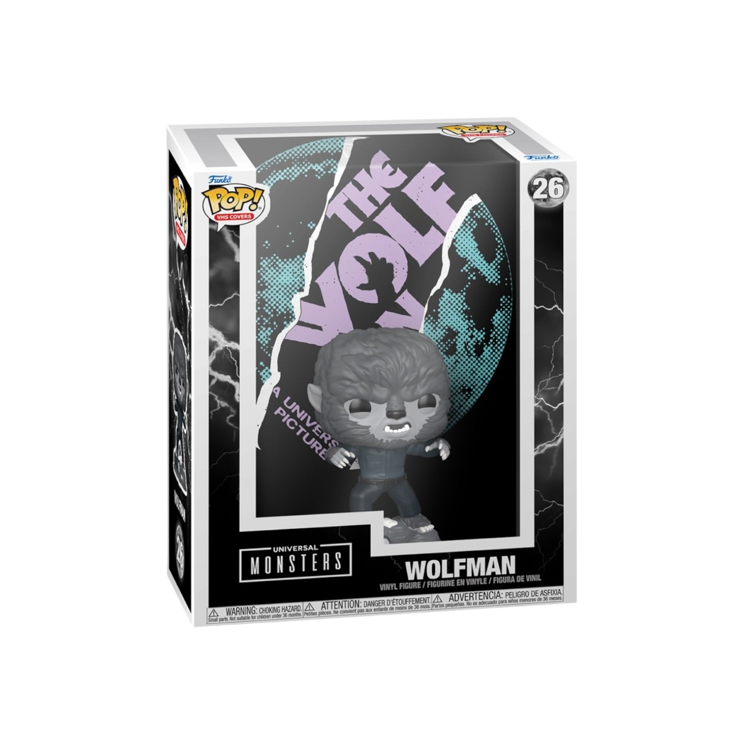 The Wolfman #26 VHS Covers Funko Pop - Universal Monsters - PREORDER