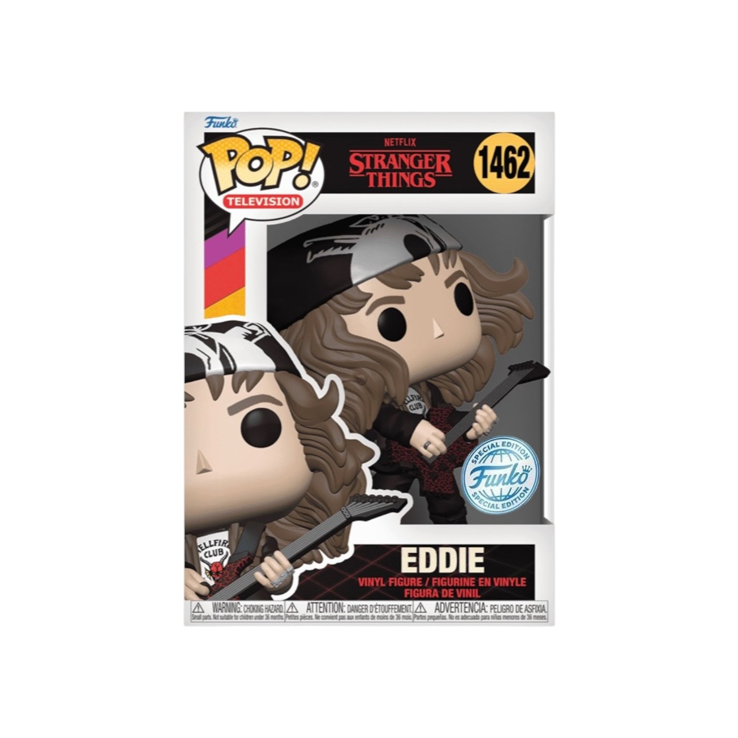 Eddie (Metallic) | Funko Pop | Stranger Things | Television