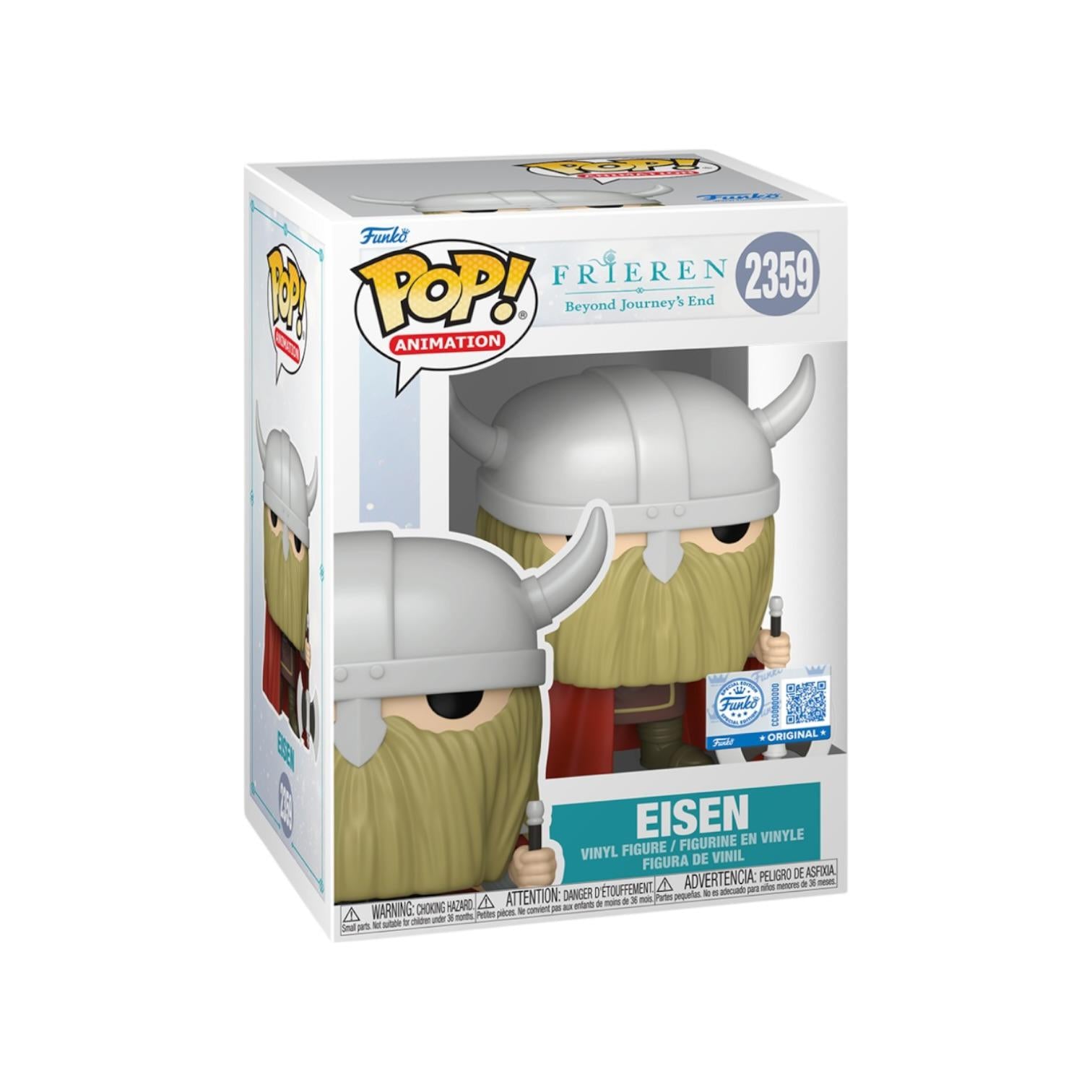 Funko Pop! vinyl figure of a character from Friezen Animation in packaging
