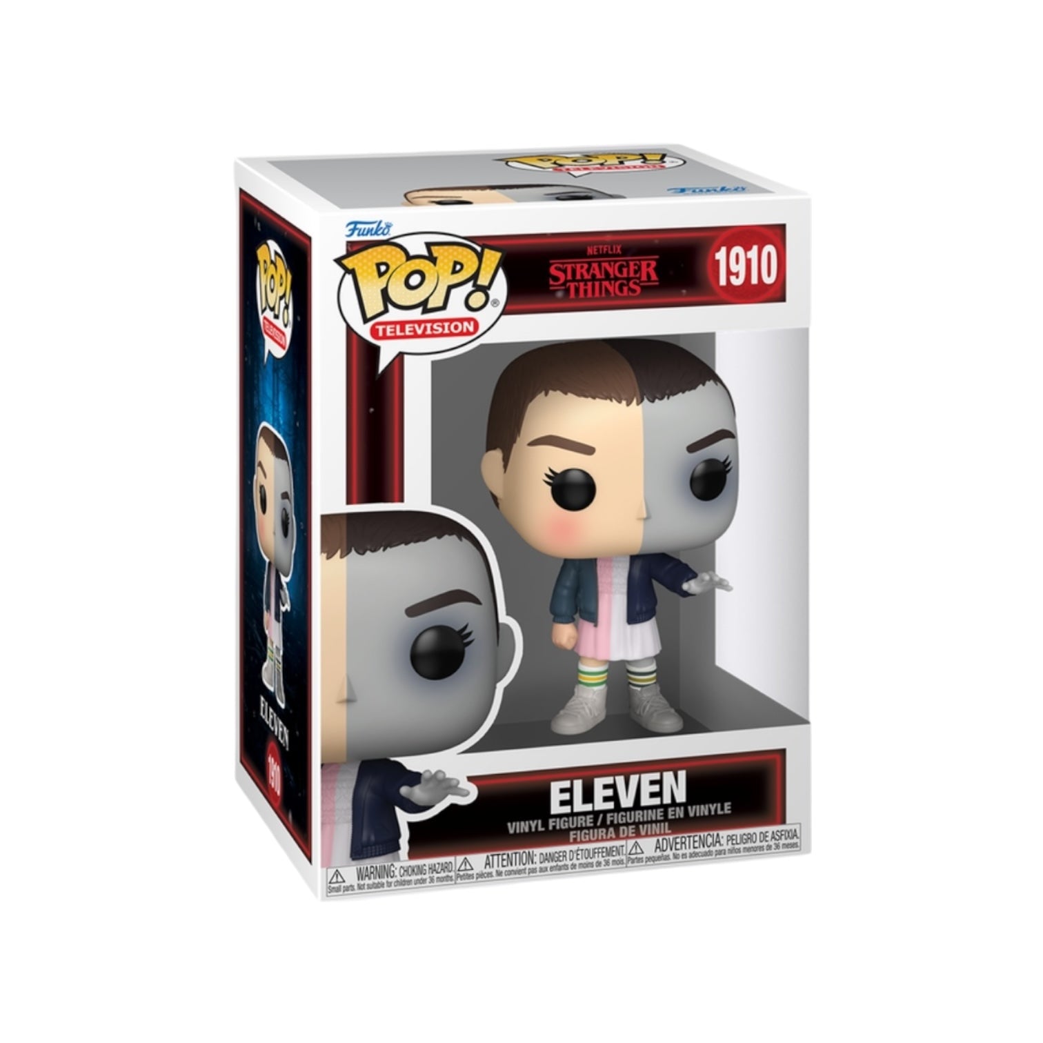Funko Pop! Stranger Things Eleven vinyl figure in packaging on a white background