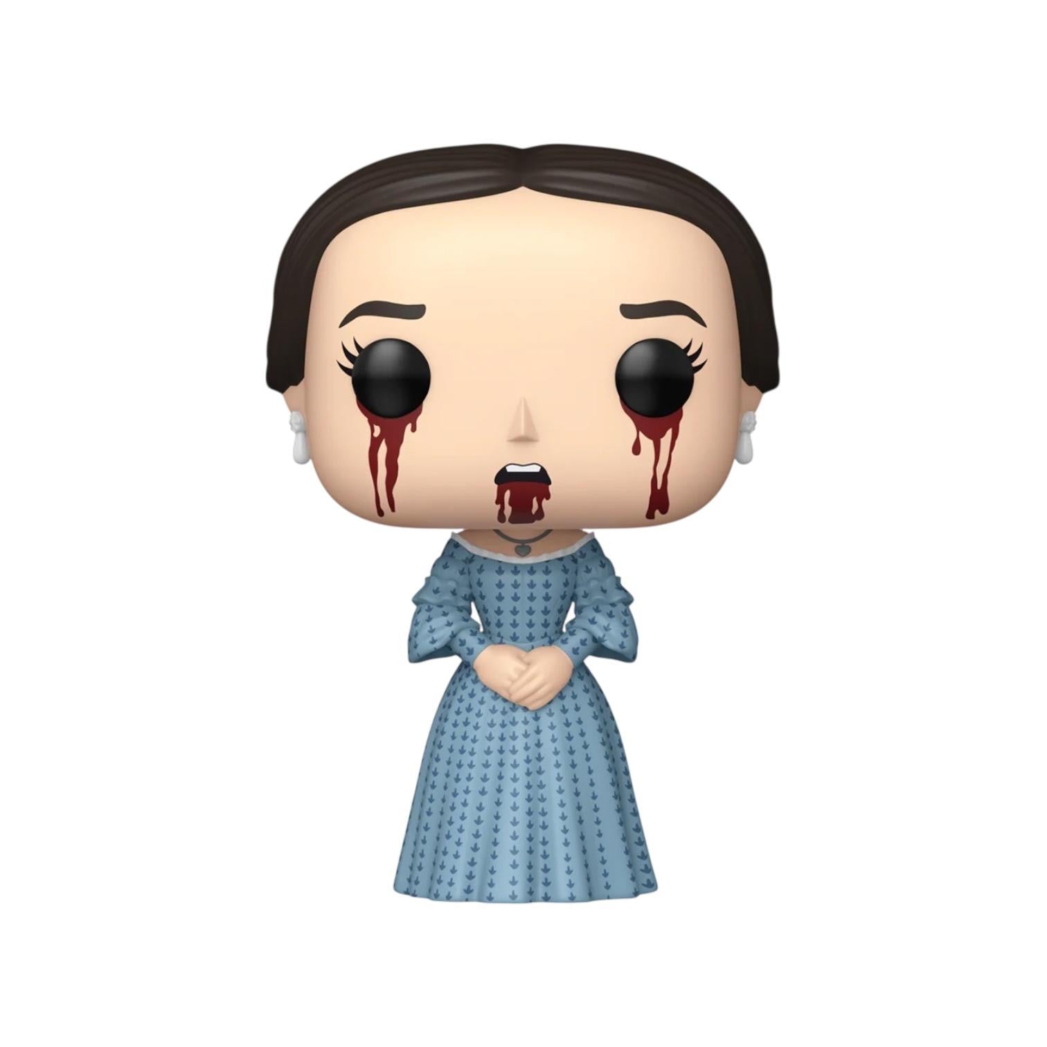 Funko Pop! vinyl figure with a blue dress on a white background