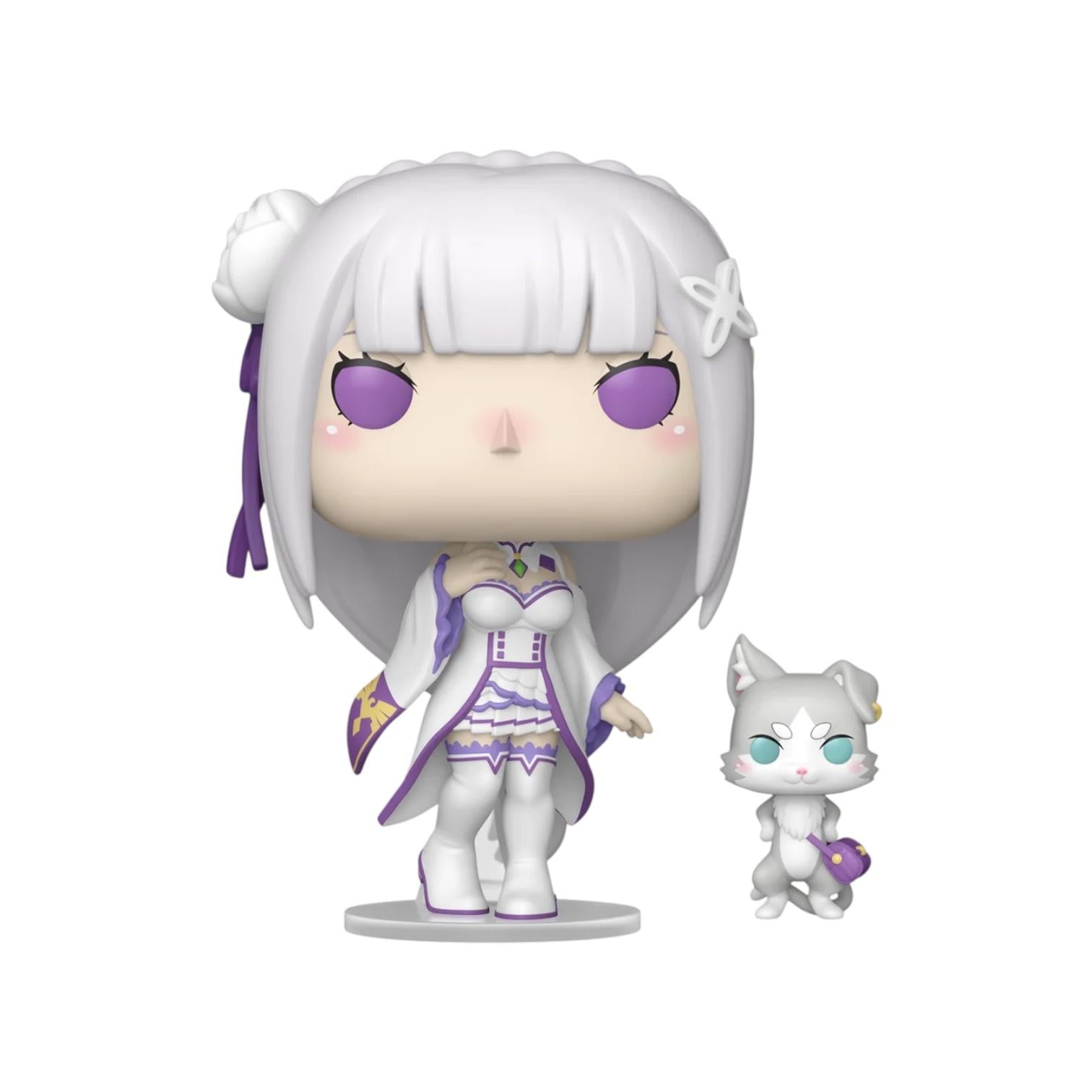 Funko Pop! vinyl figure with a character and a small cat-like creature on a white background