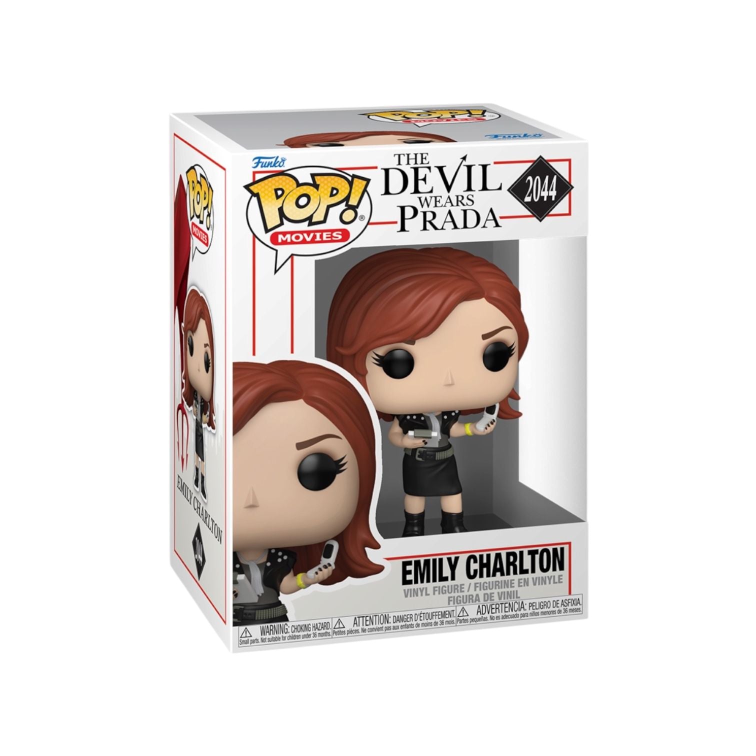 Funko Pop! vinyl figure of Emily Charlton from 'The Devil Wears Prada' in packaging