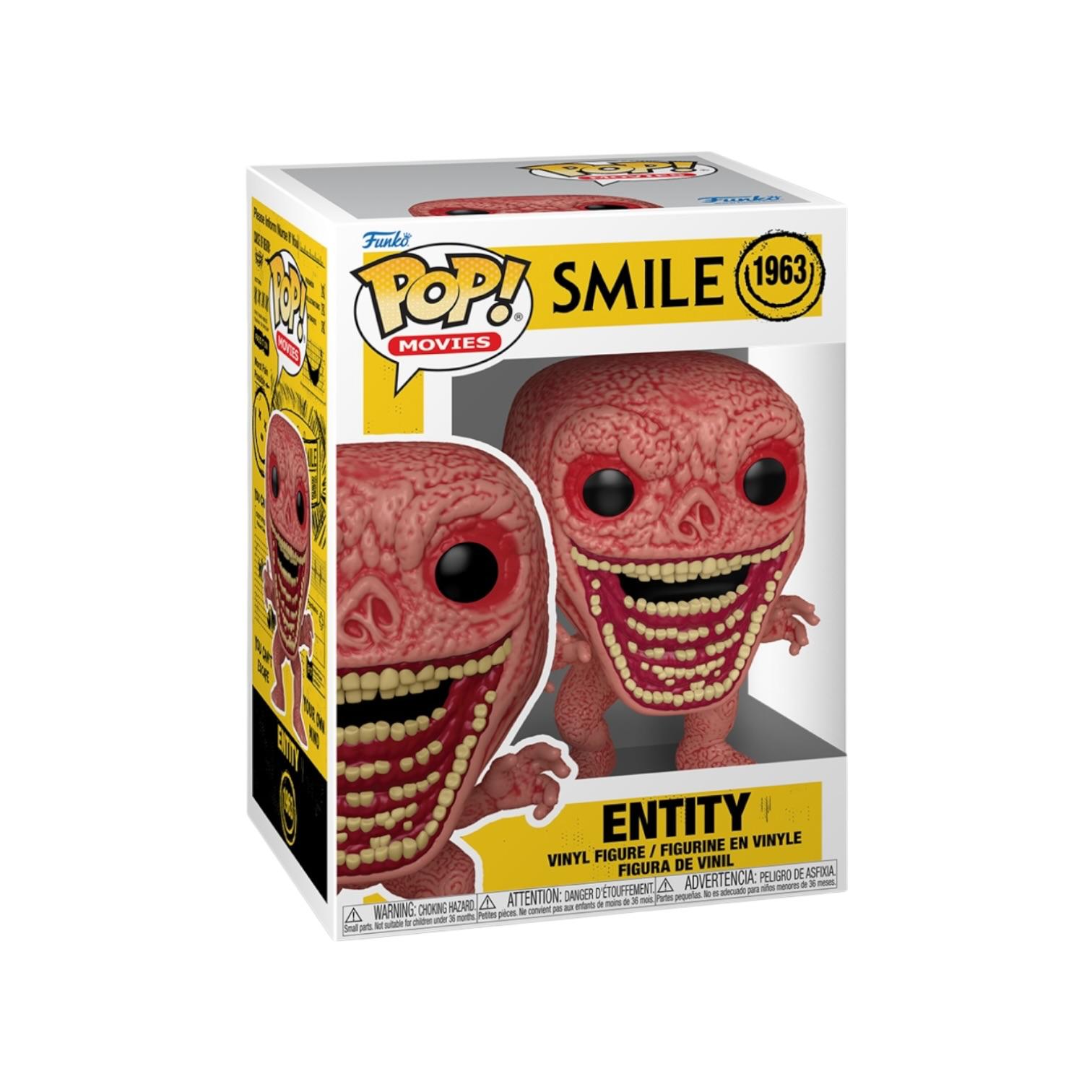 Funko Pop! vinyl figure packaging with 'Entity' character on a white background