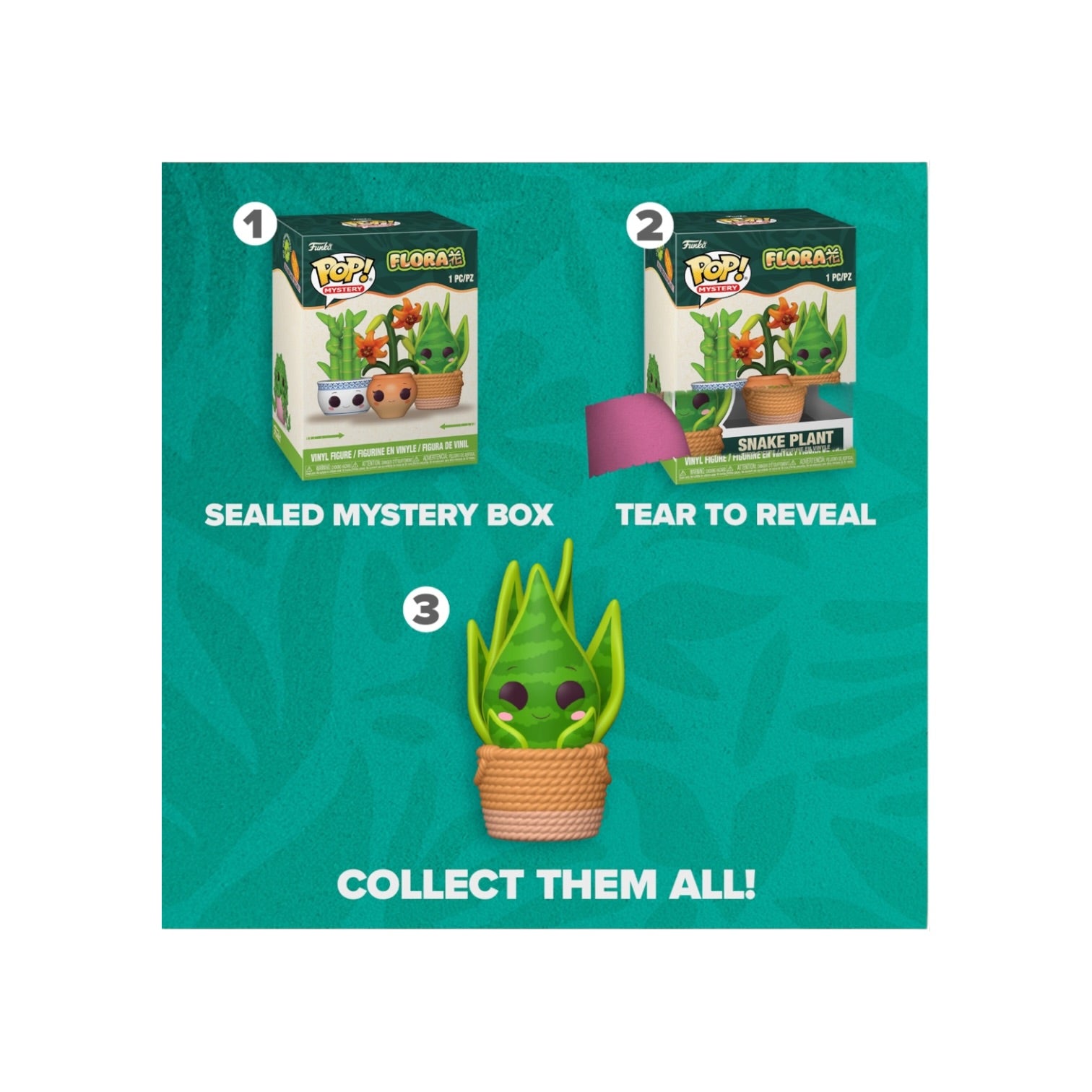 Flora Mystery Funko Pops - Chance of Chase - PREORDER