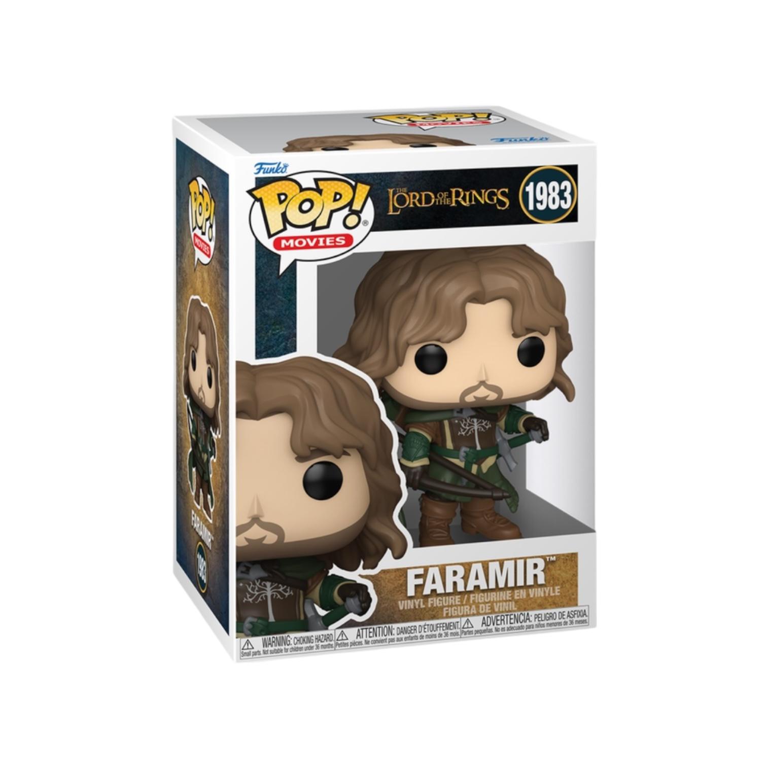 Funko Pop! Faramir figure packaging from The Lord of the Rings series
