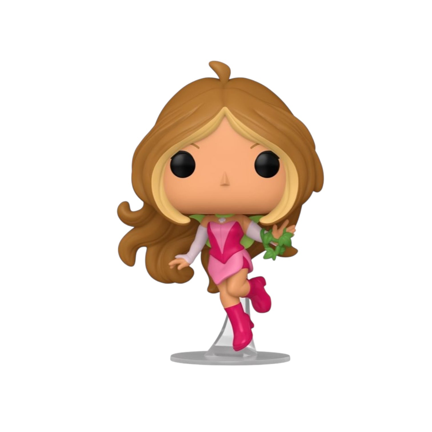 Flora 1908 funko pop pretty in pink with pale pink high gloves 