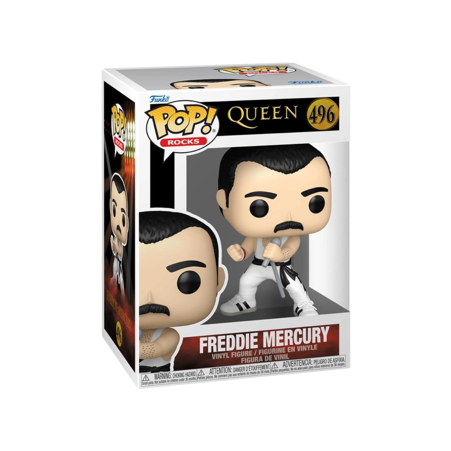 Freddie Mercury #496 Funko Pop! - Queen - PREORDER