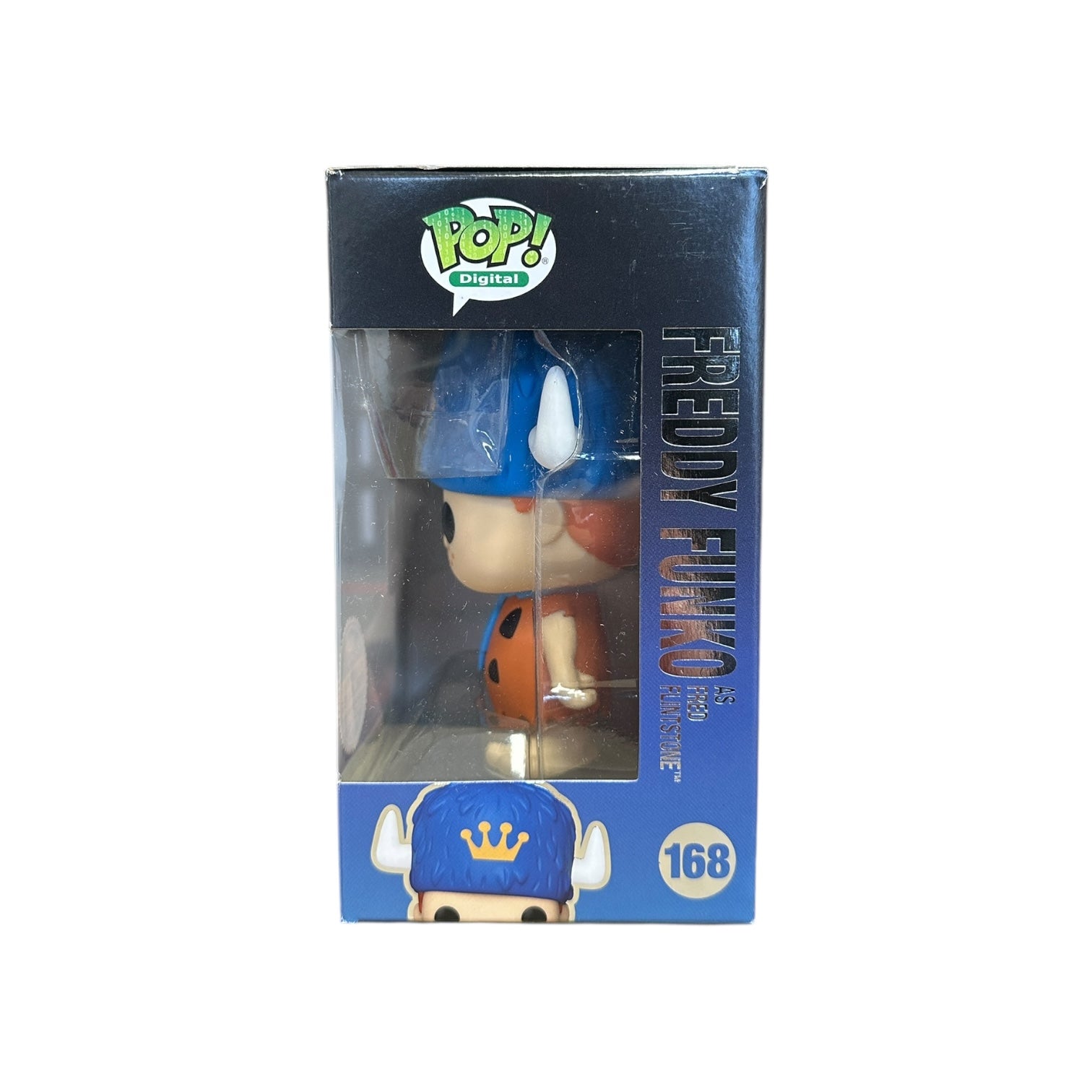 Freddy Funko as Fred Flintstone #168 Funko Pop! - The Flintstones - NFT Release Exclusive LE2000 Pcs Window 