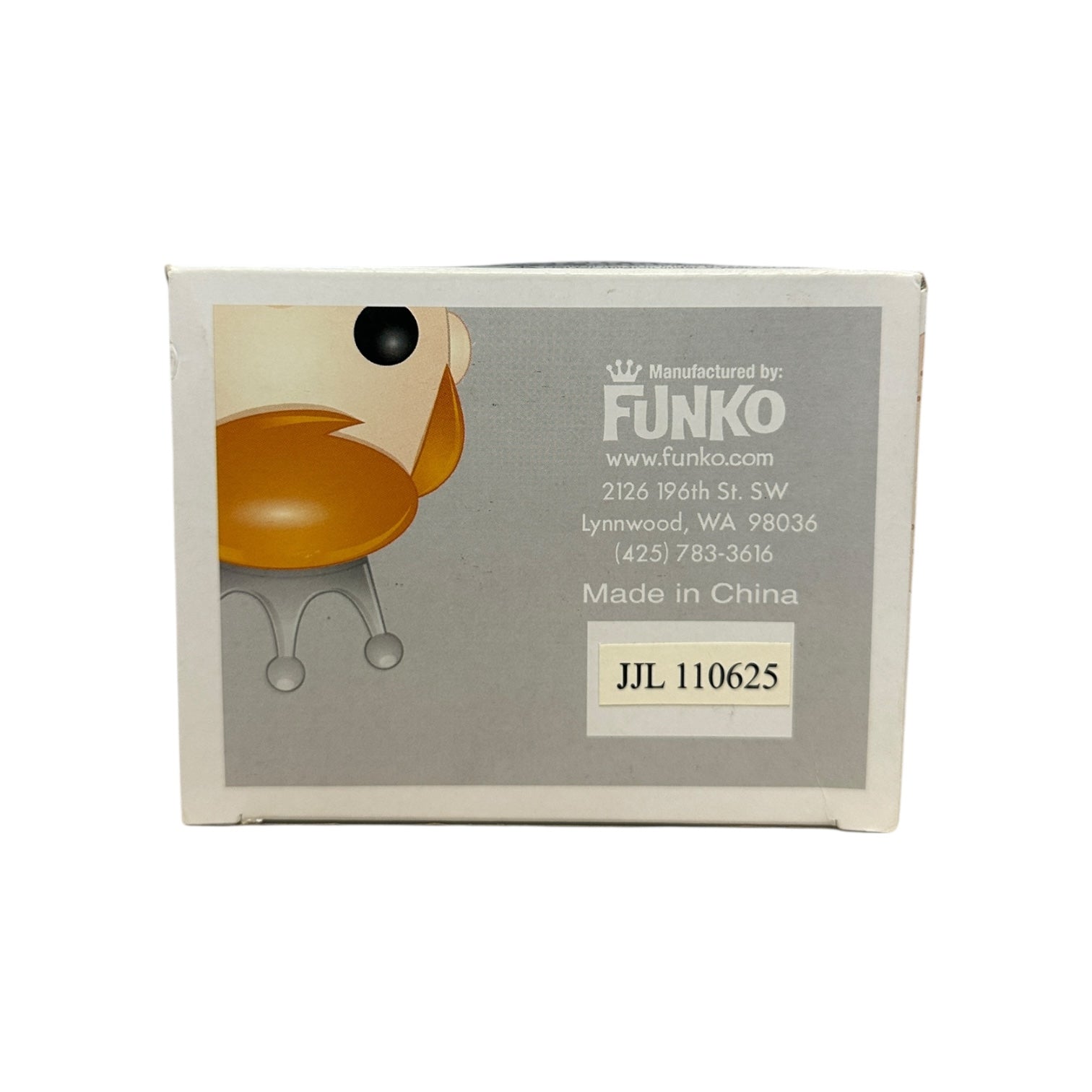 Funko Pop! vinyl of Freddy Funko as Winged Monkey bottom