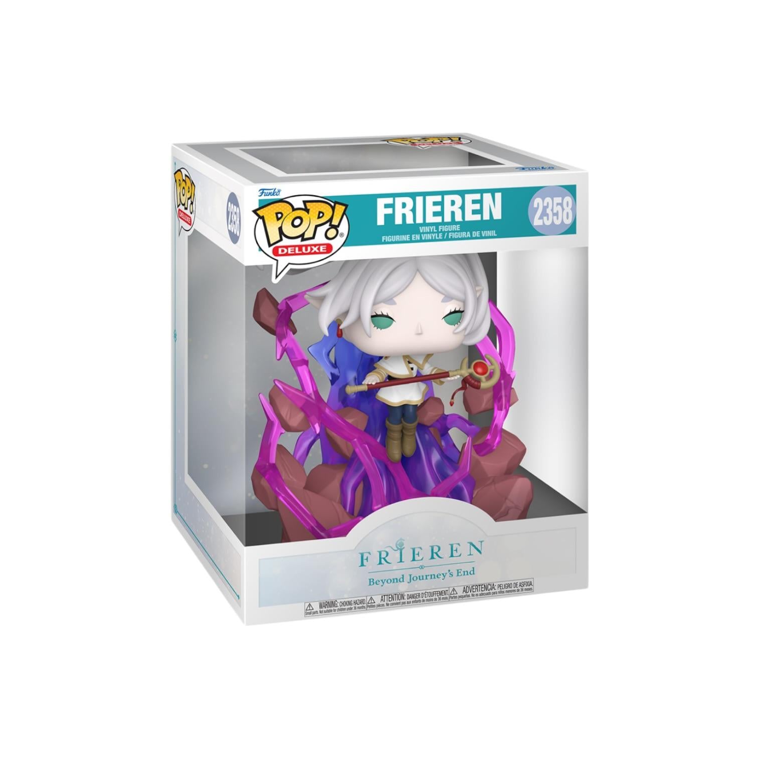 Funko Pop! vinyl figure of Frieren in packaging on a white background
