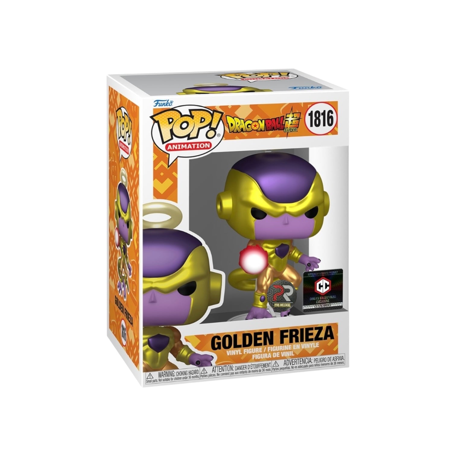 Golden Frieza (Metallic) | Funko Pop | Dragon Ball Super | Animation ...