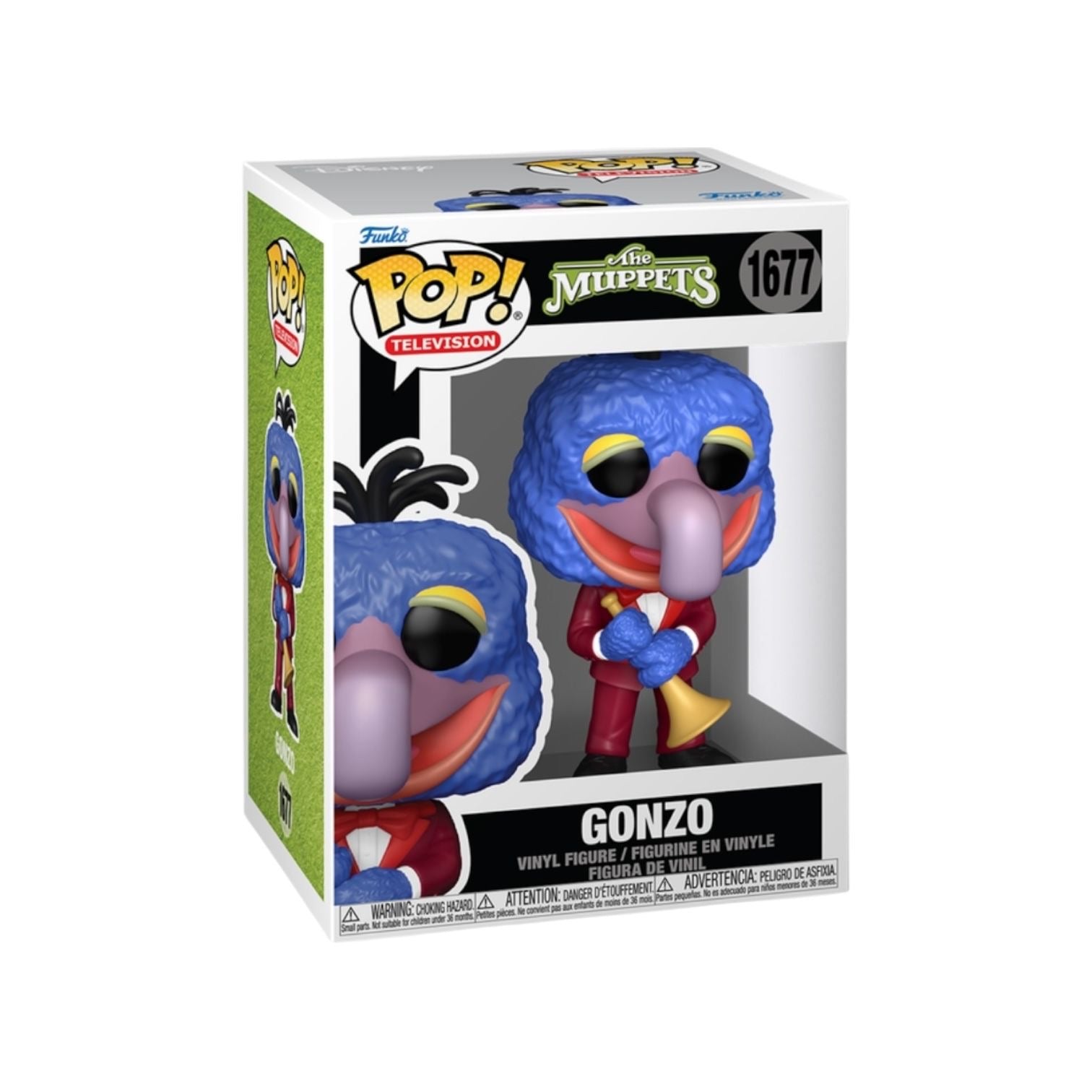 Funko Pop! Gonzo figure packaging from The Muppets