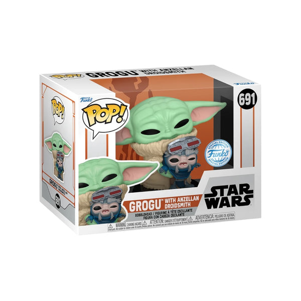 Grogu with Anzellan Droidsmith | Funko Pop | Star Wars: The