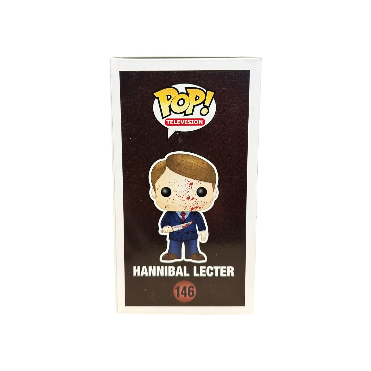 Hannibal Lecter #146 (Bloody) Funko Pop! - Hannibal - SDCC 2014 Exclusive LE1500 Pcs Side