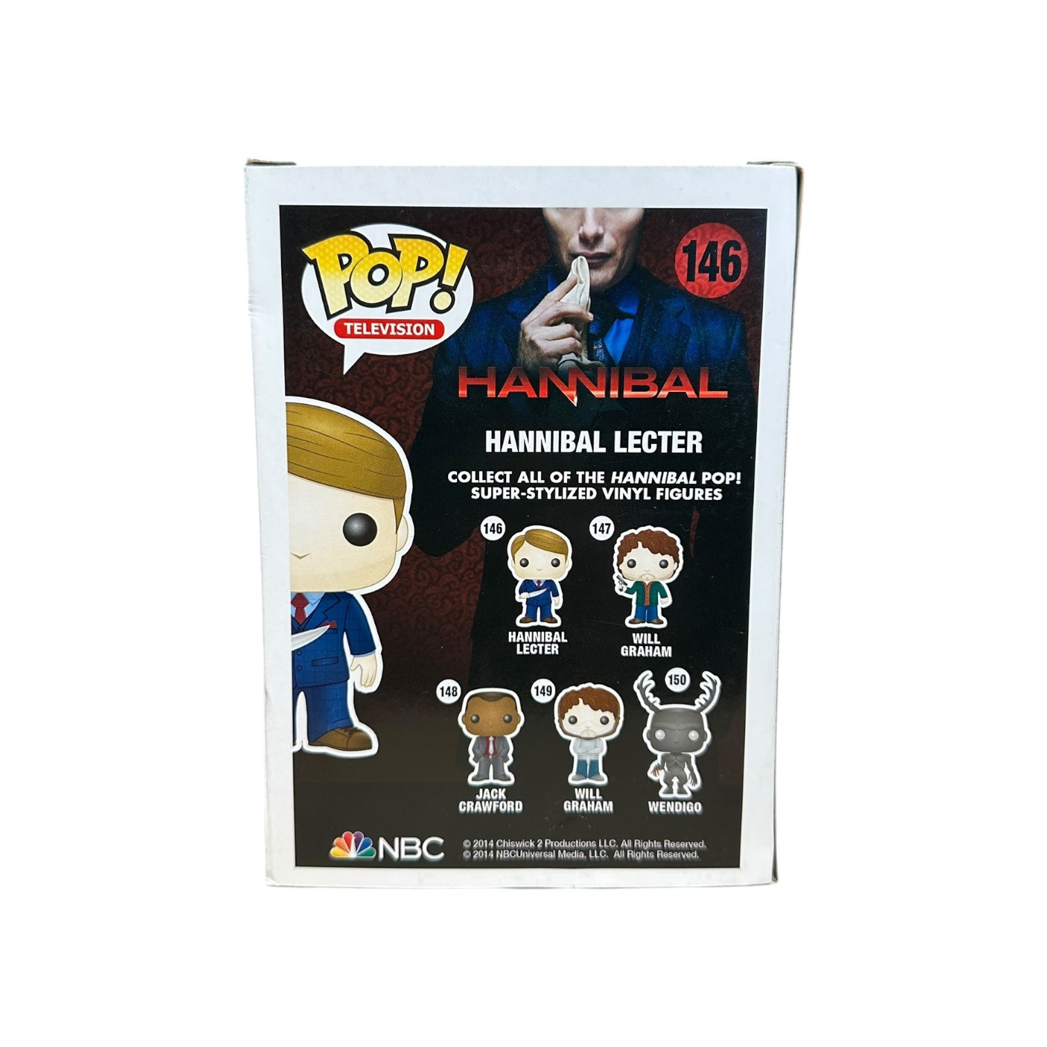 Hannibal Lecter #146 Funko Pop! - Hannibal back