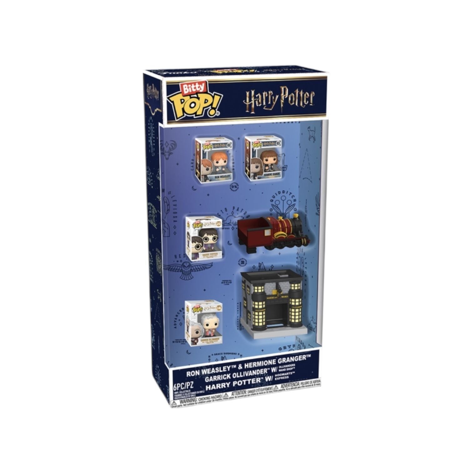 Funko Pop! Harry Potter collectible figures packaging on a white background