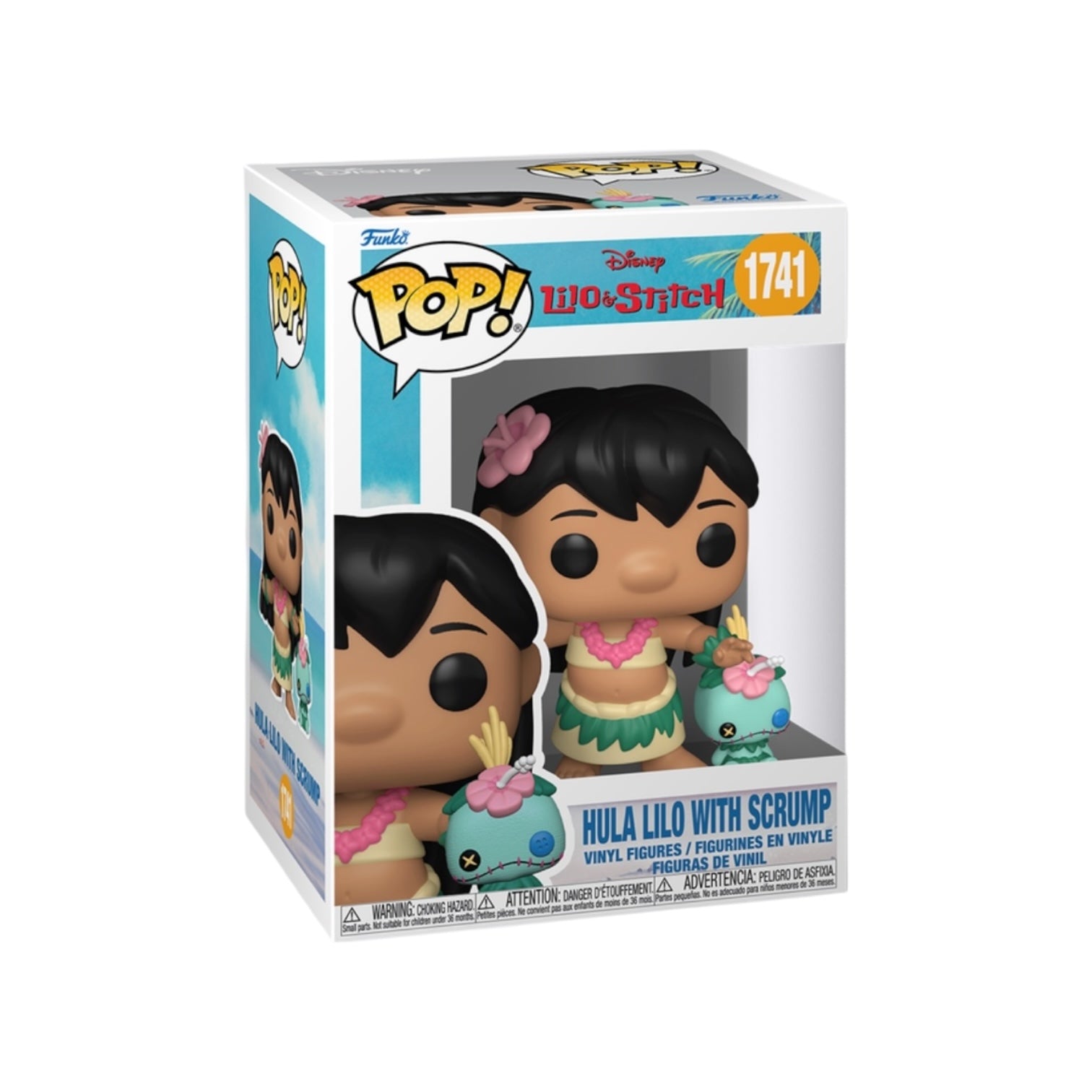 Funko Pop! Lilo with Scrump figure packaging