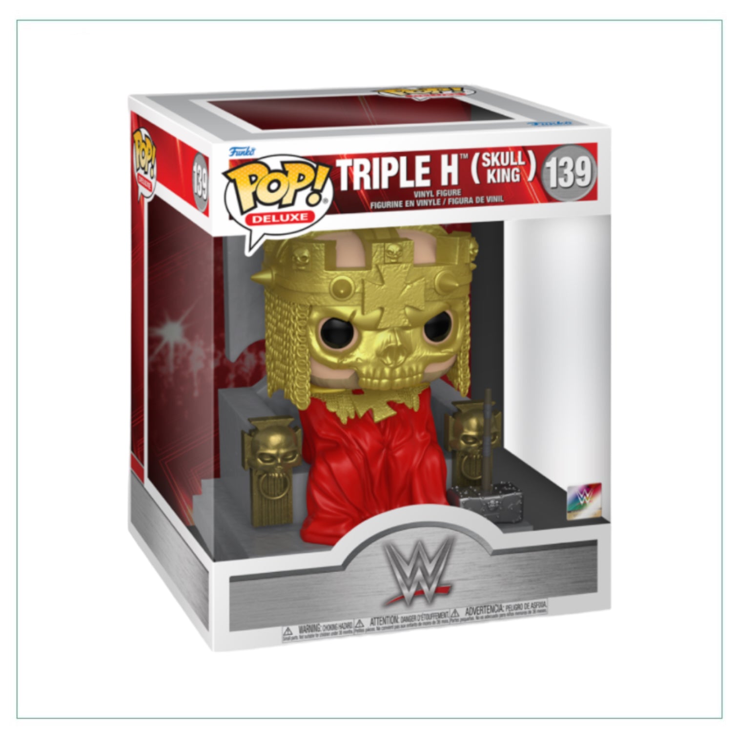 Triple H (Skull King) #139 Funko Pop! Deluxe - WWE