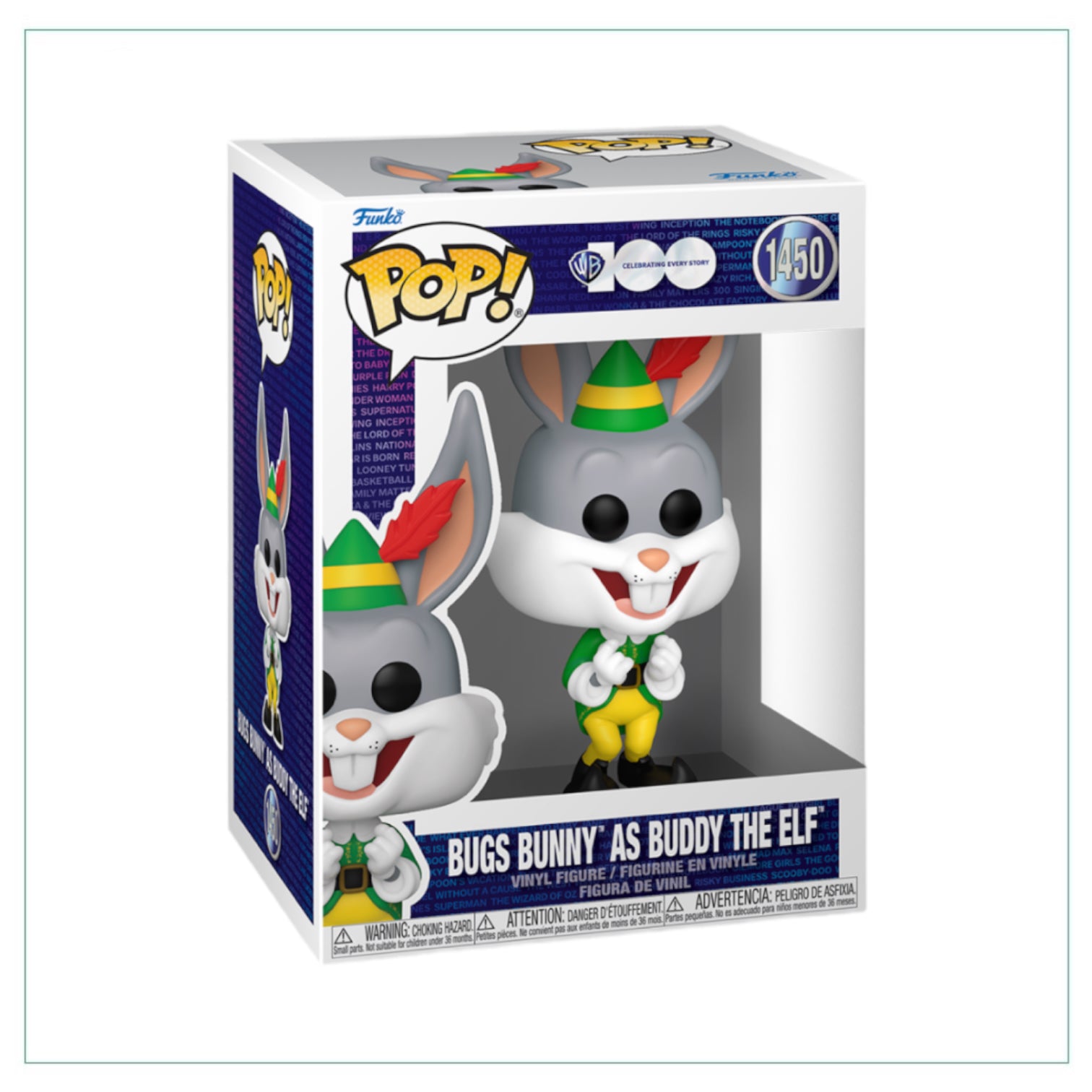 Bugs Bunny as Buddy the Elf #1450 Funko Pop! - WB 100