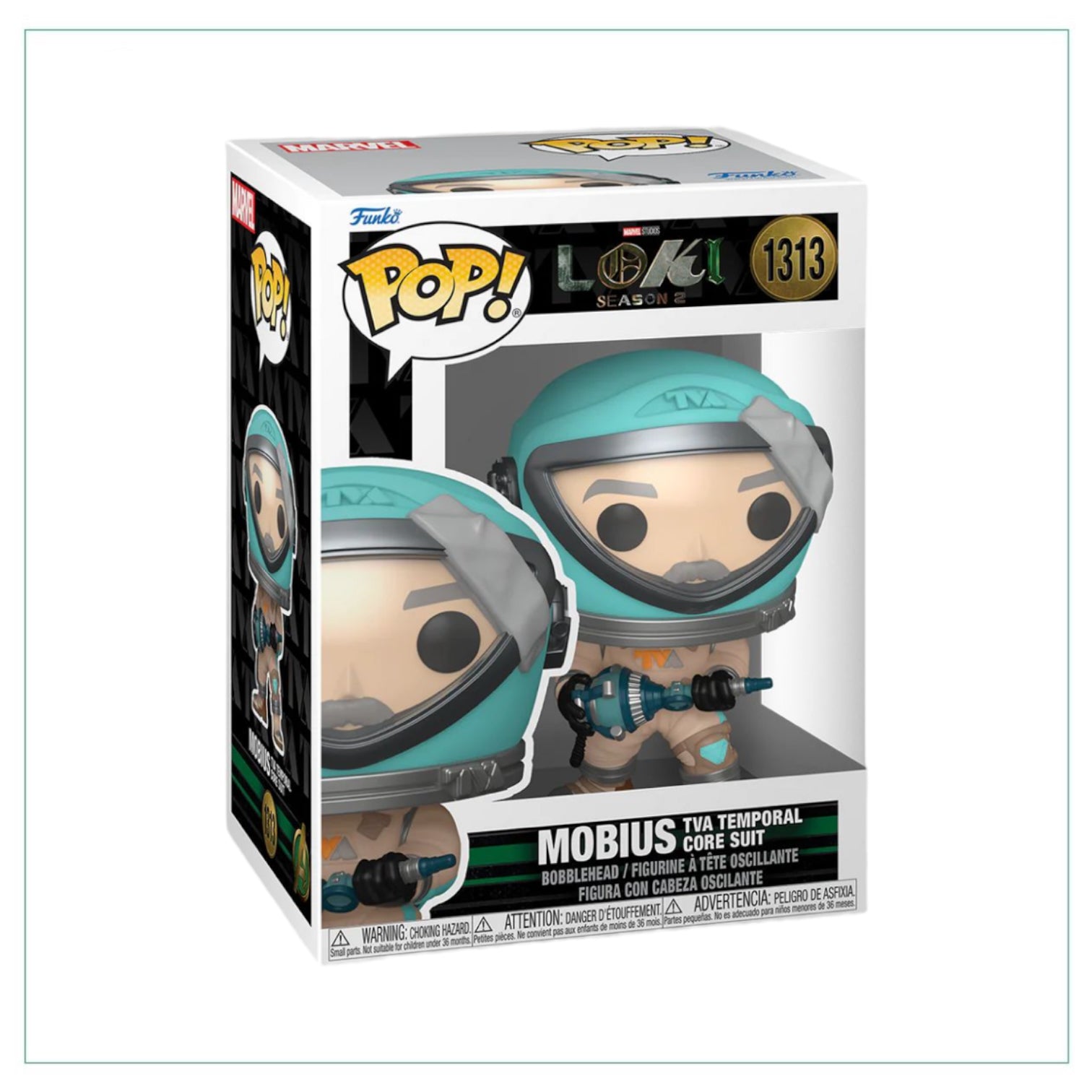 Mobius TVA Temporal Core Suit #1313 Funko Pop! Loki