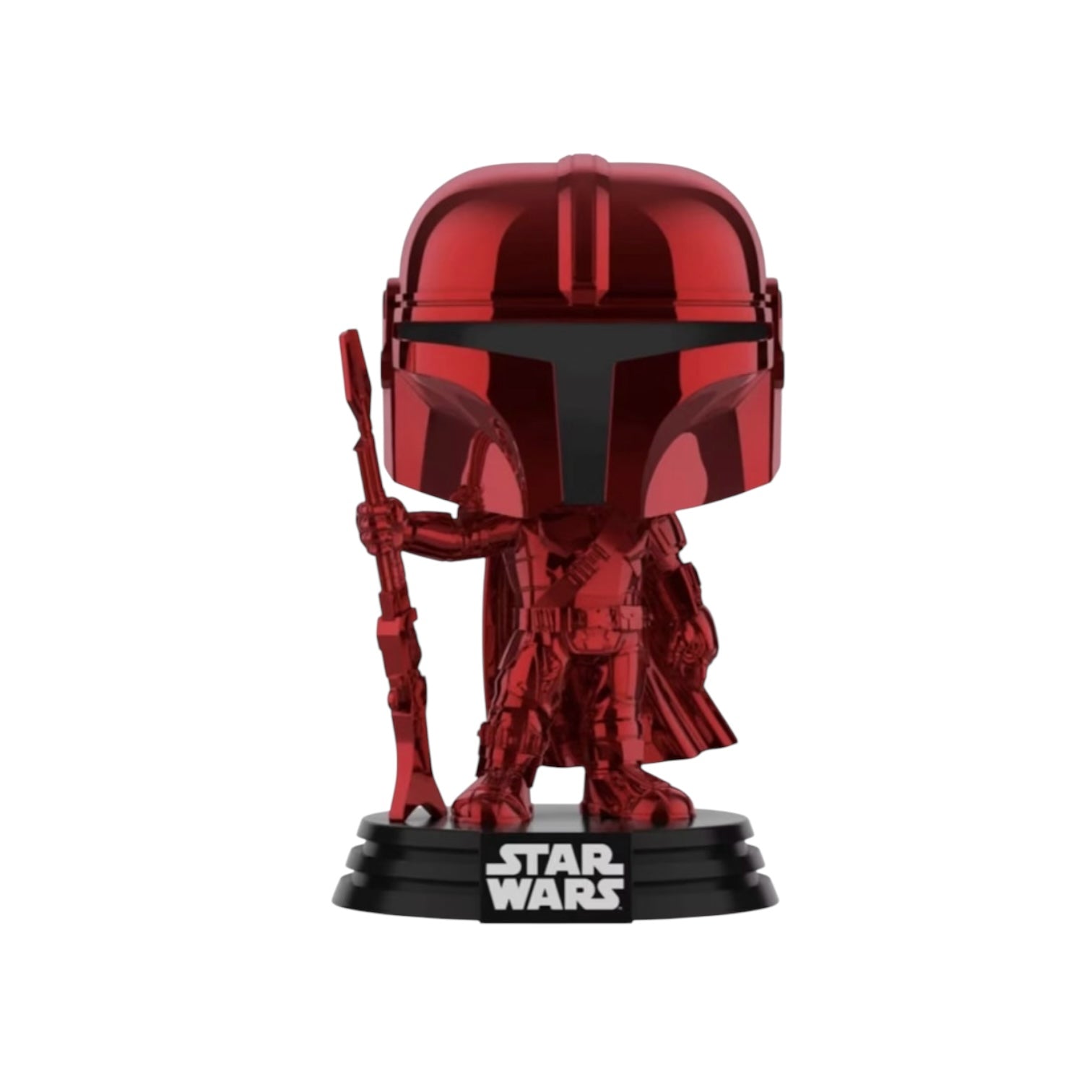 The Mandalorian (Red Chrome) #345 Funko Pop! - Star Wars - Target Exclusive