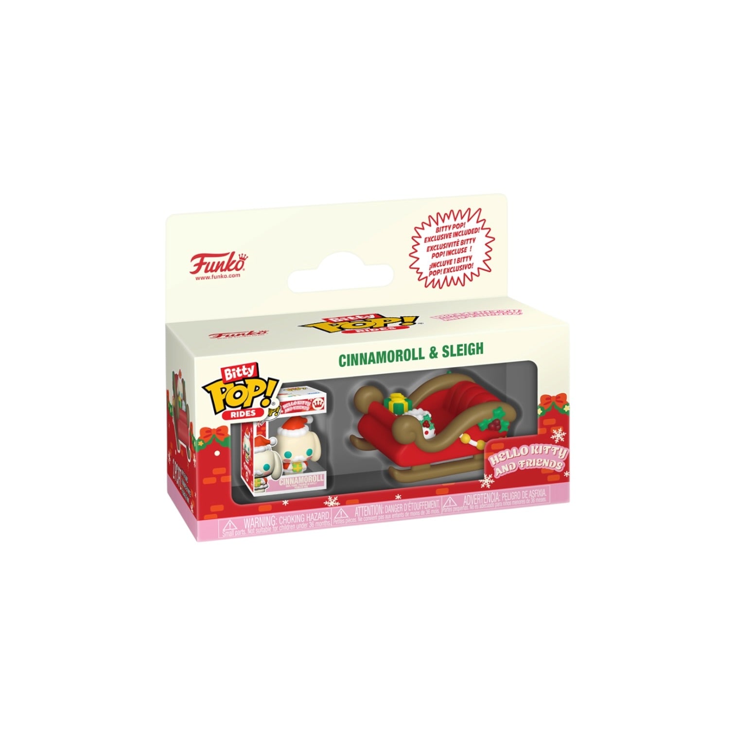 Cinnamoroll and Sleigh Funko Bitty Pop! Ride - Sanrio - PREORDER