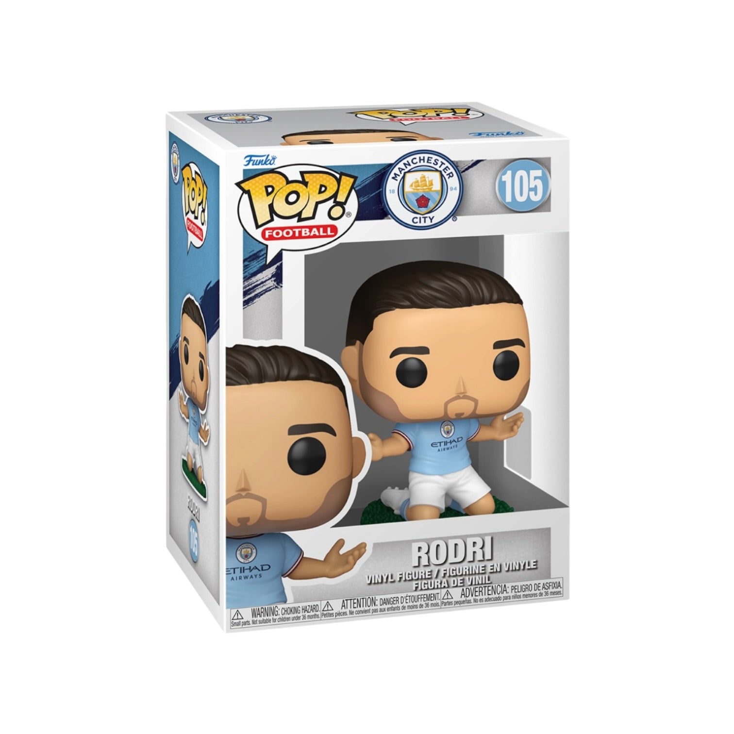 Rodri #105 Funko Pop! - Manchester City F.C. - PREORDER
