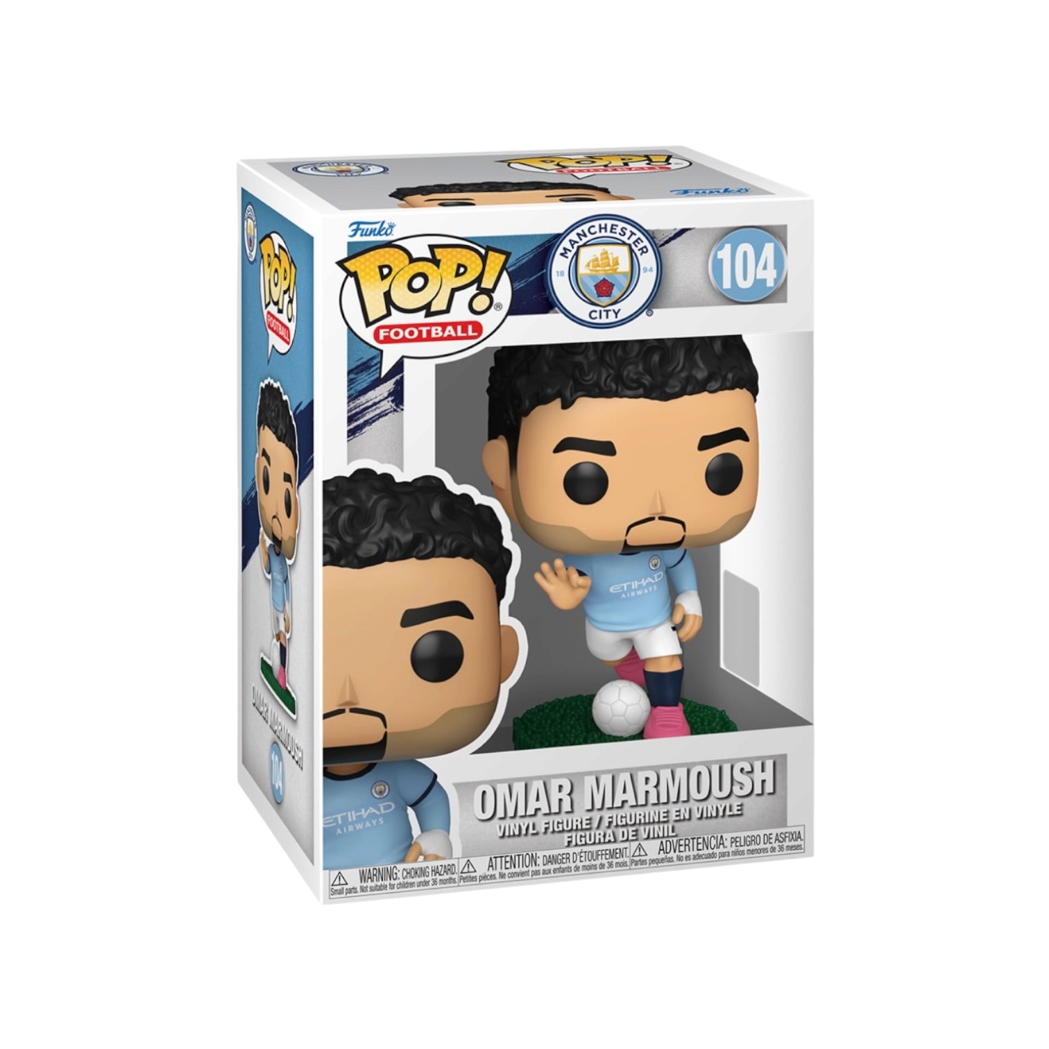 Omar Marmoush #104 Funko Pop! - Manchester City F.C. - PREORDER