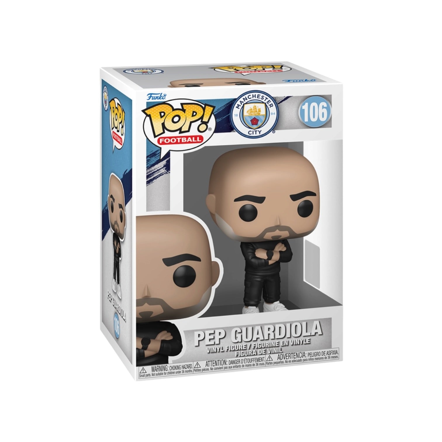Pep Guardiola #106 Funko Pop! - Manchester City F.C. - PREORDER