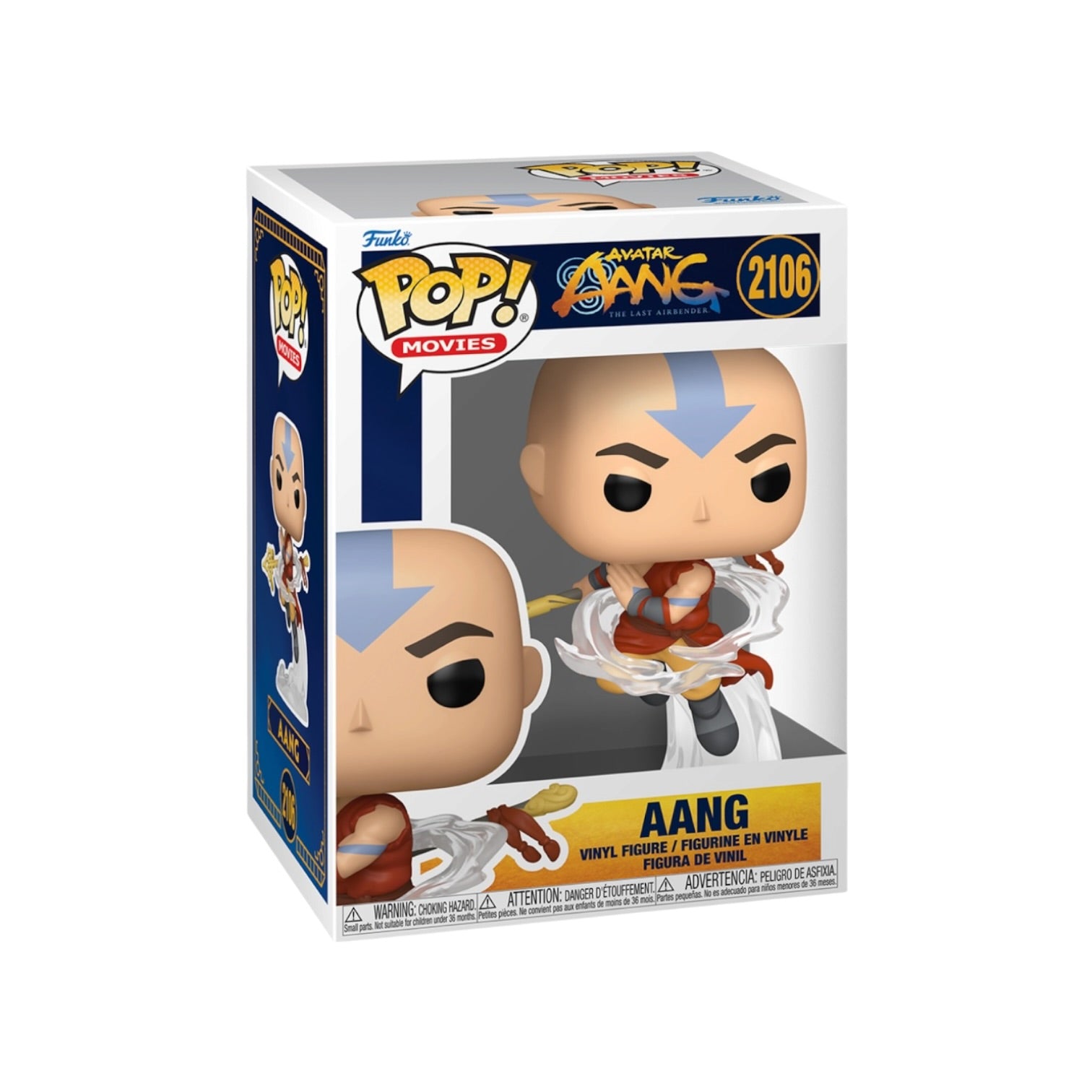 Aang #2106 Funko Pop! - Avatar Aang: The Last Airbender - PREORDER