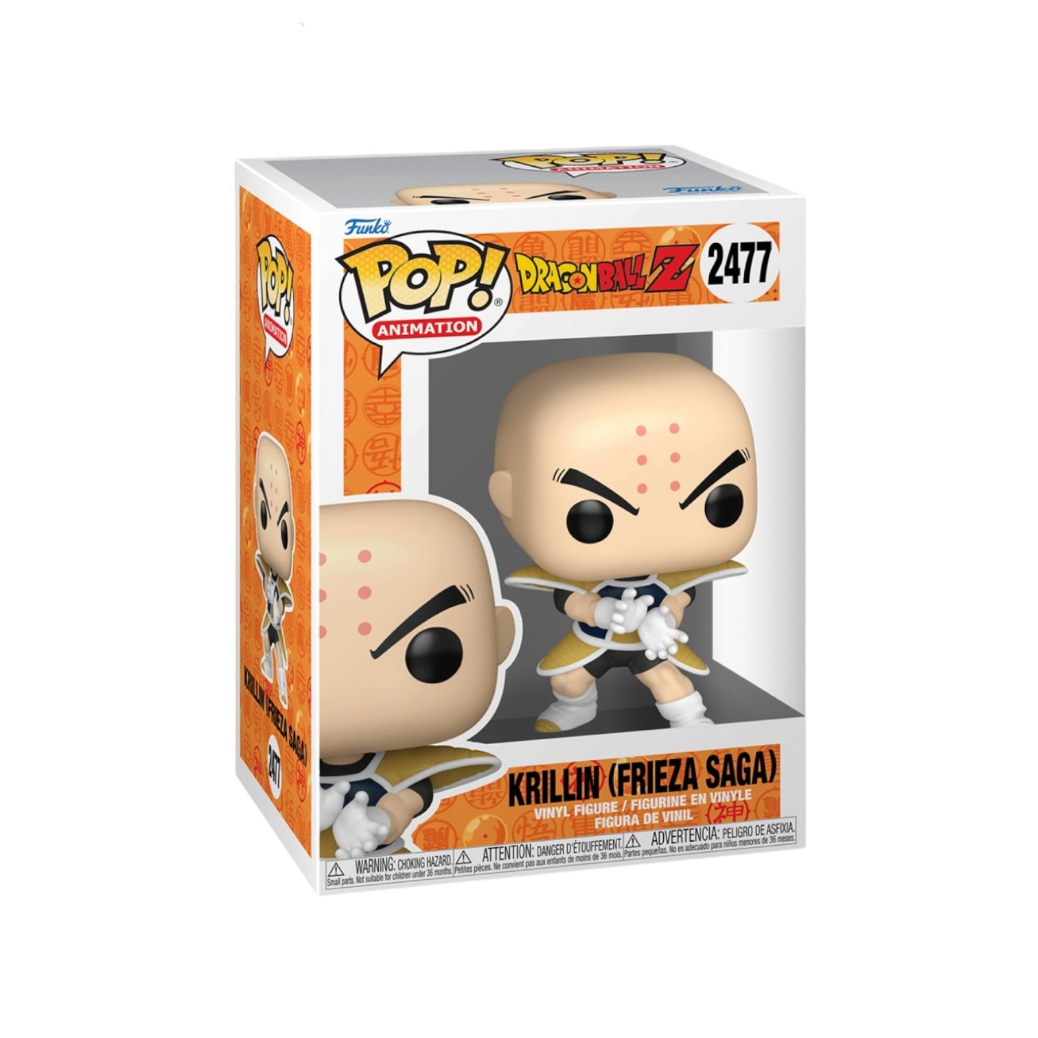 Krillin (Frieza Saga) #2477 Funko Pop! - Dragon Ball Z- PREORDER