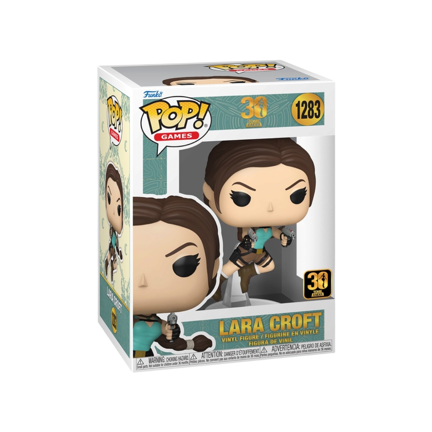 Lara Croft (30th Anniversary) #1283 Funko Pop! - Tomb Raider - PREORDER