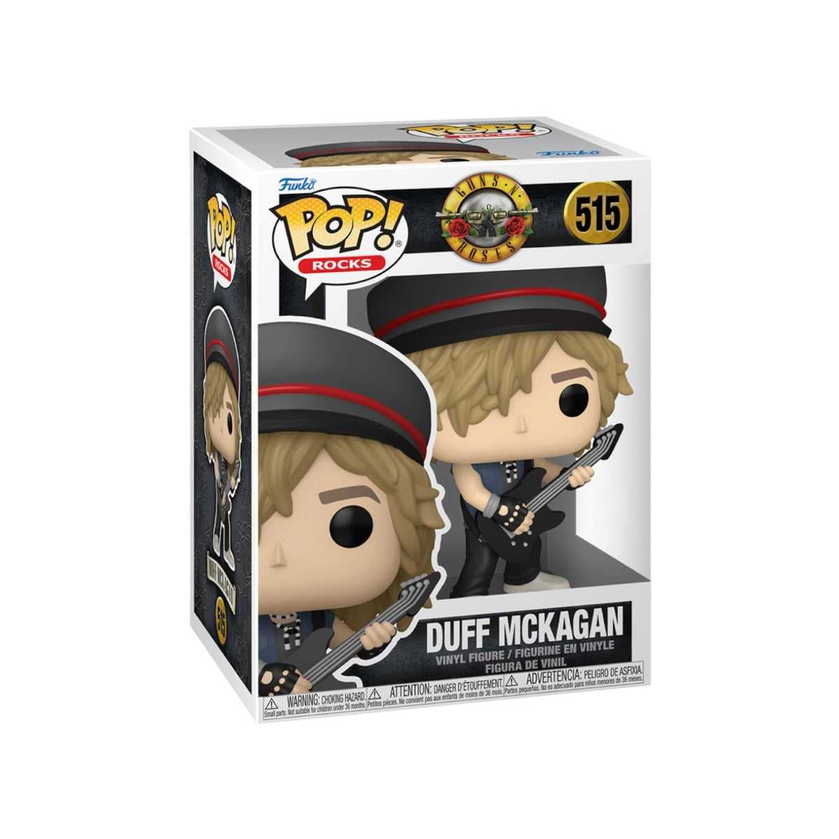 Duff McKagan (1985 Vintage) #515 Funko Pop! - Guns N’ Roses - PREORDER