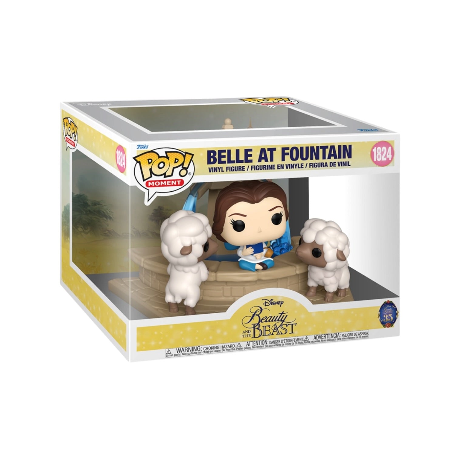 Belle at Fountain #1824 Funko Pop! Moment - Beauty and the Beast - PREORDER