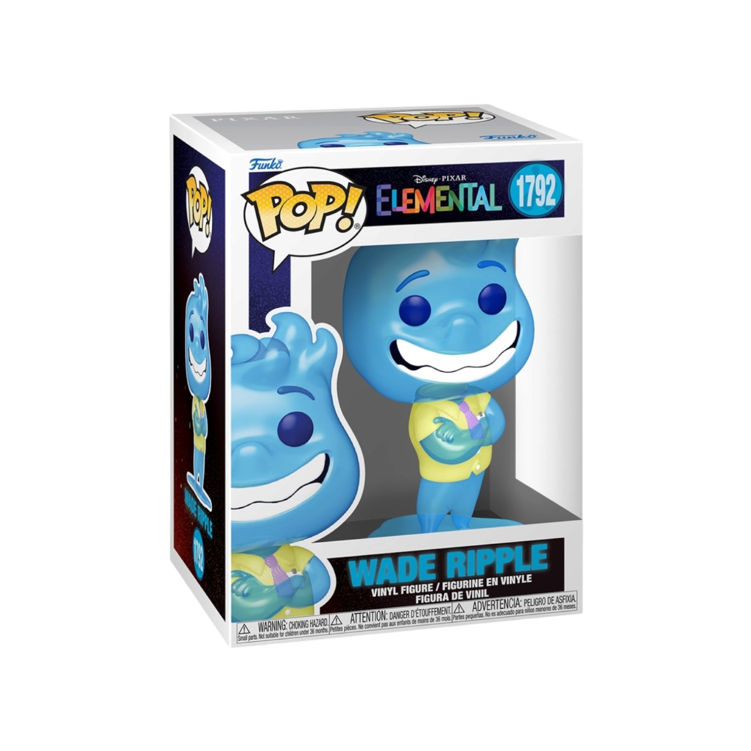 Wade Ripple (City Inspector) #1792 Funko Pop! - Elemental - Pixar - PREORDER
