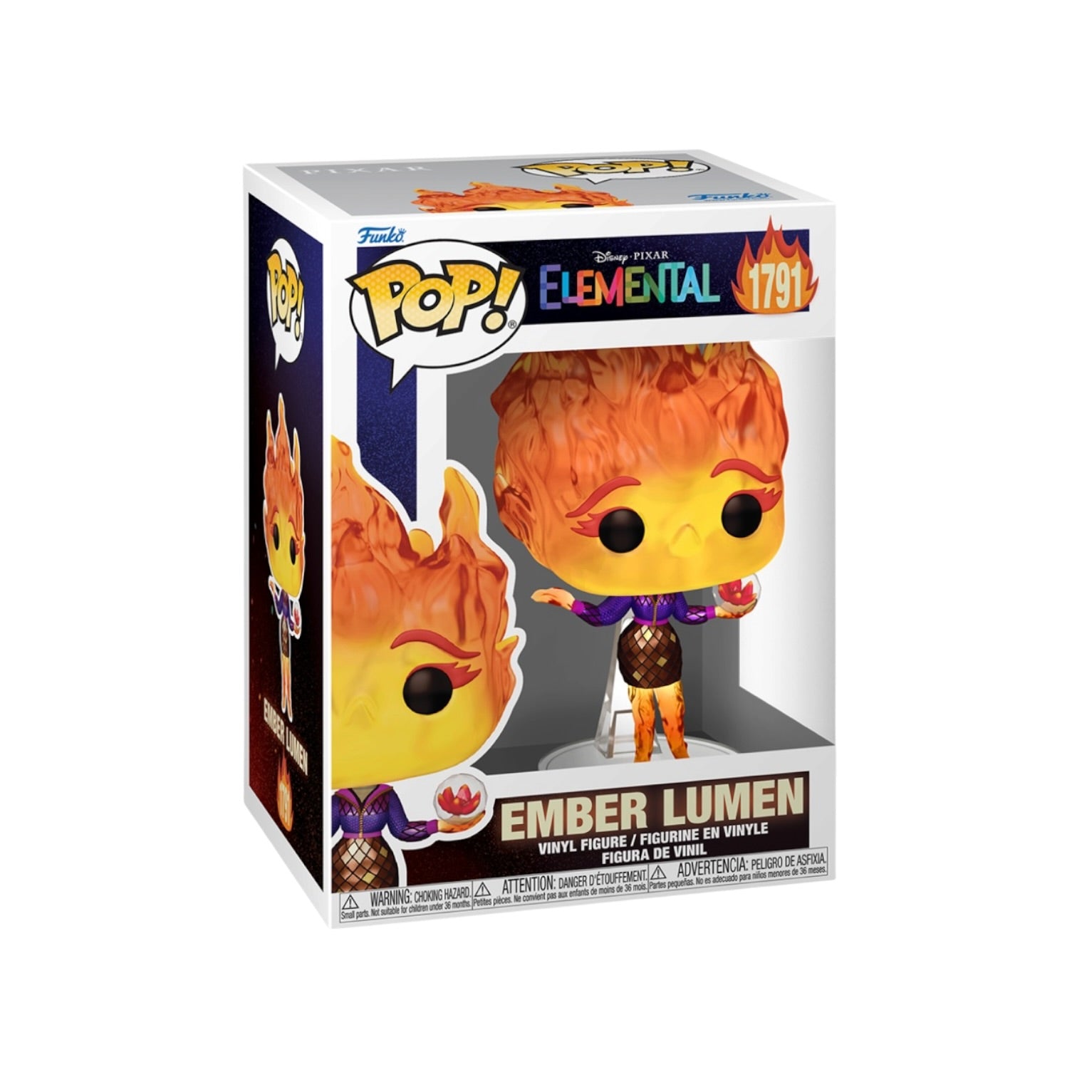 Ember Lumen with Vivisteria Flower #1791 Funko Pop! - Elemental - Pixar - PREORDER