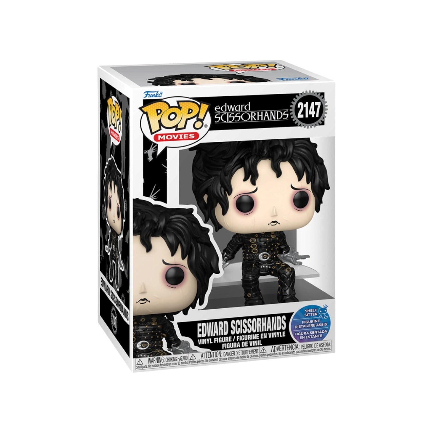 Edward Scissorhands (Shelf Sitter) #2147 Funko Pop! - Edward Scissorhands - PREORDER