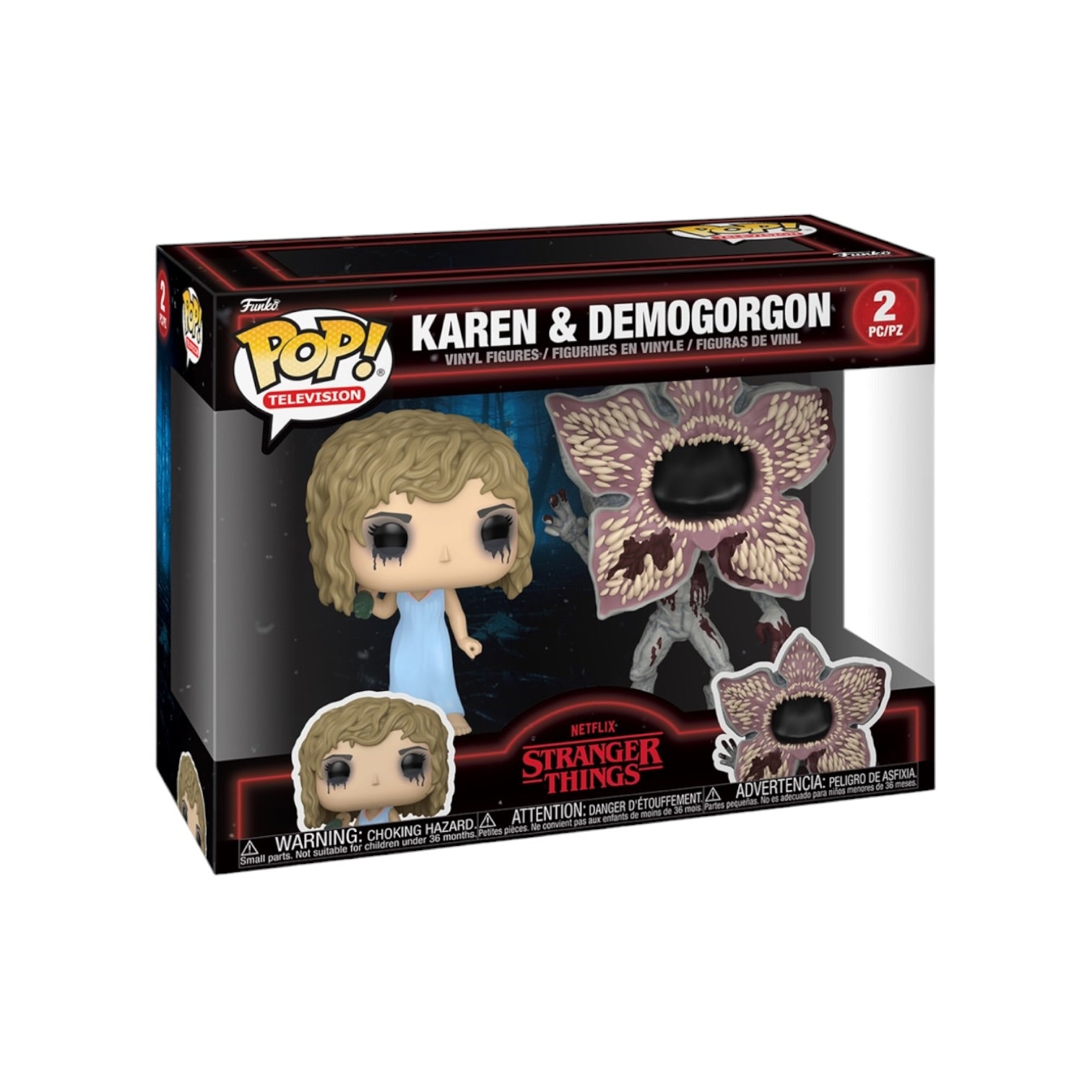 Karen & Demogorgon Funko 2-Pack Pop! - Stranger Things - PREORDER