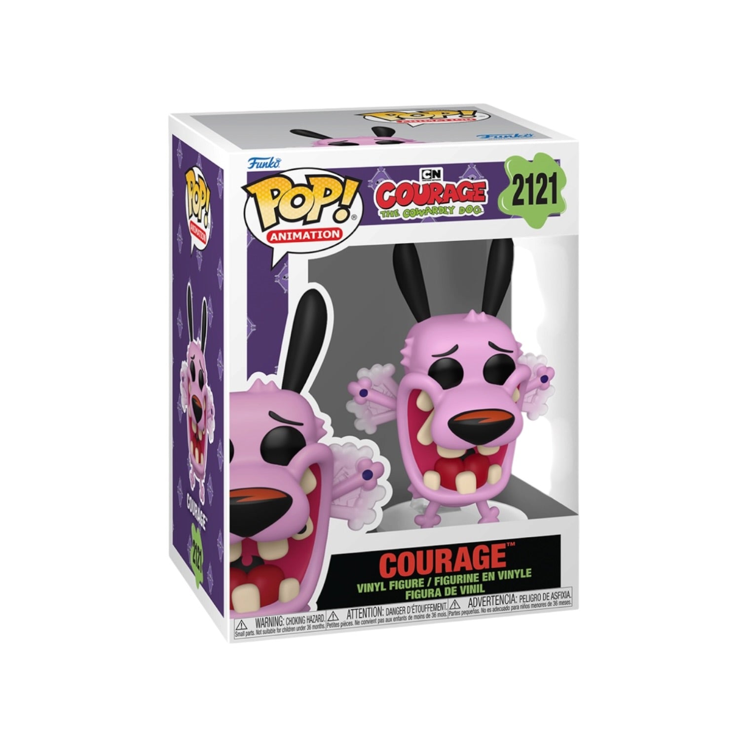 Courage #2121 Funko Pop! - Courage the Cowardly Dog - PREORDER