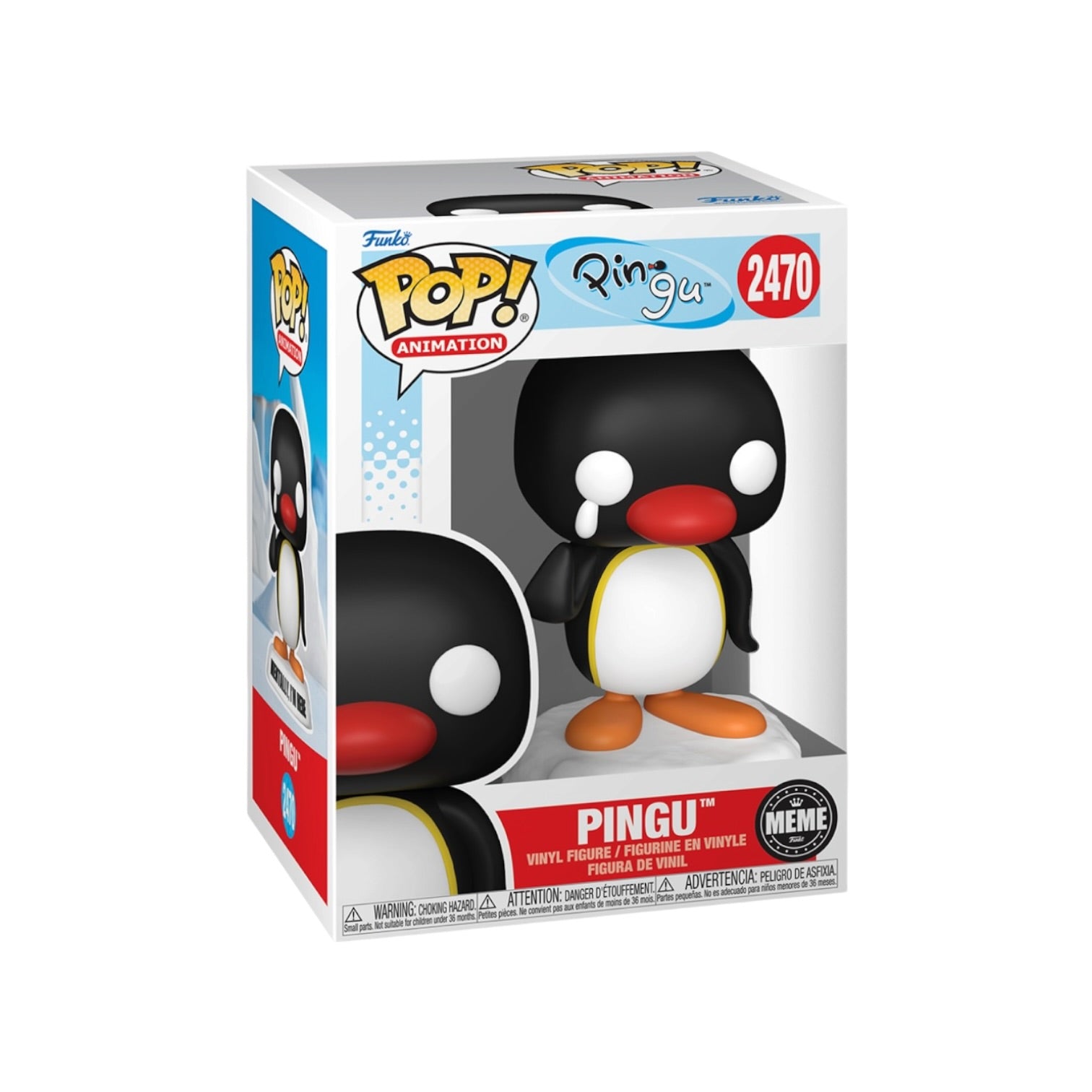 Pingu (Crying Meme) #2470 Funko Pop! - Pingu - PREORDER