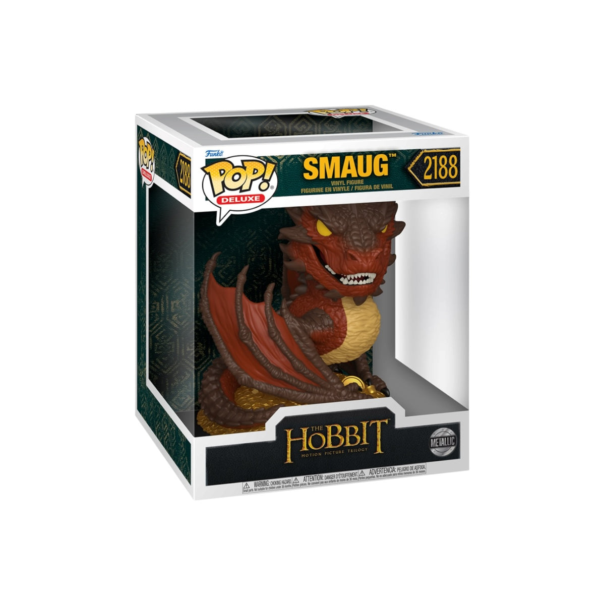 Smaug #2188 (Metallic) Funko Pop! Deluxe - The Hobbit - PREORDER
