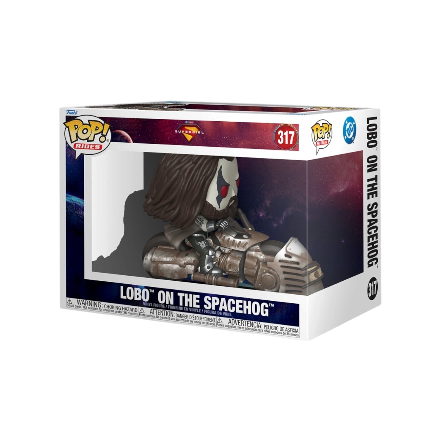 Lobo on the Spacehog #317 Funko Pop! Ride - Supergirl - PREORDER