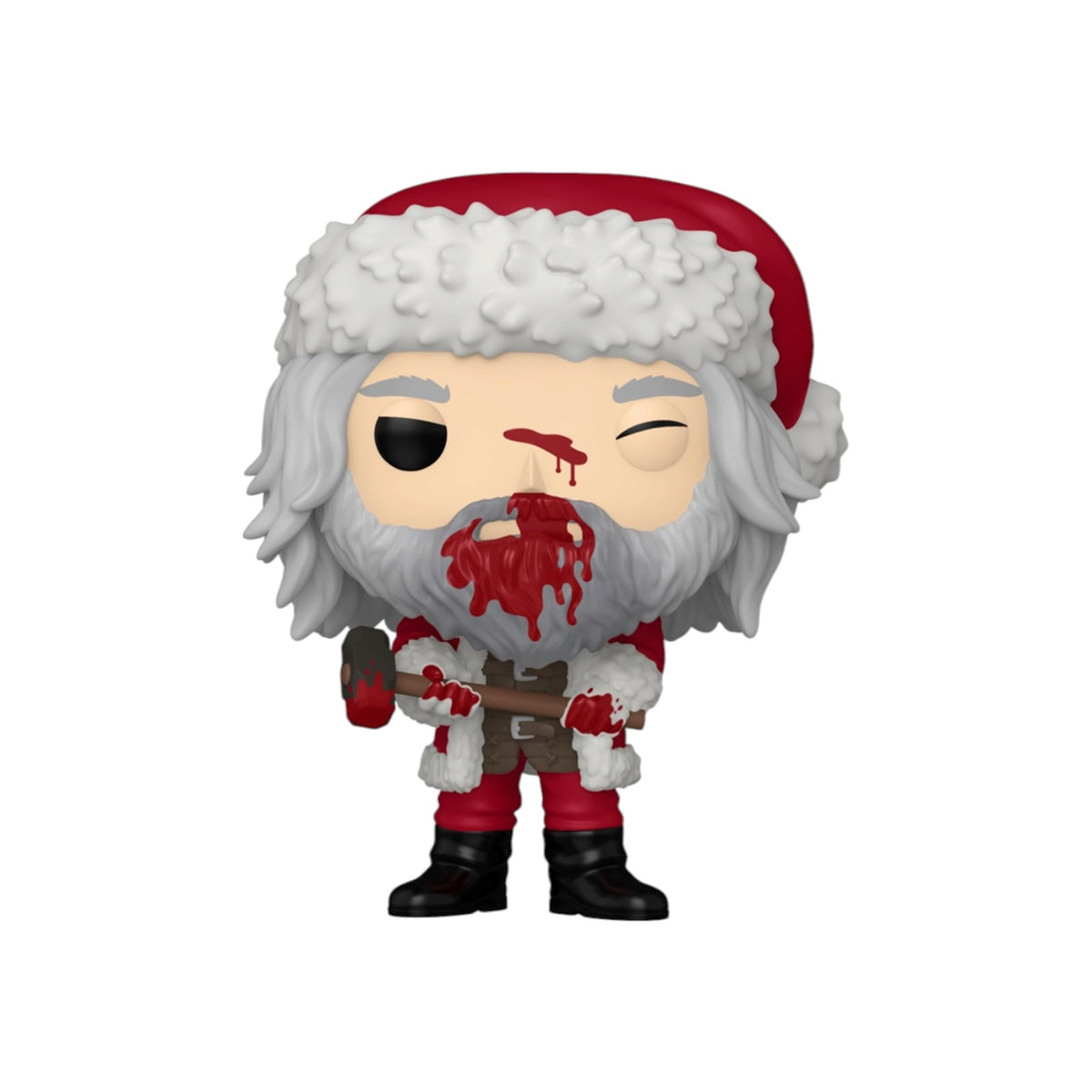 Santa Claus with Skullcrusher (Bloody) #2149 Funko Pop! - Violent Night - PREORDER