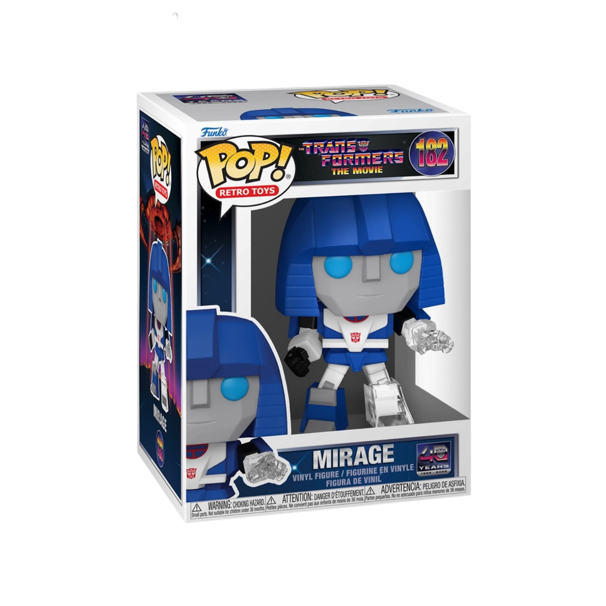 Mirage (40th Anniversary) #182 Funko Pop! - The Transformers: The Movie - PREORDER
