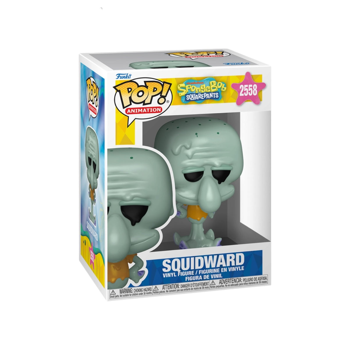 Squidward (Melting) #2558 Funko Pop! - Spongebob Squarepants - PREORDER